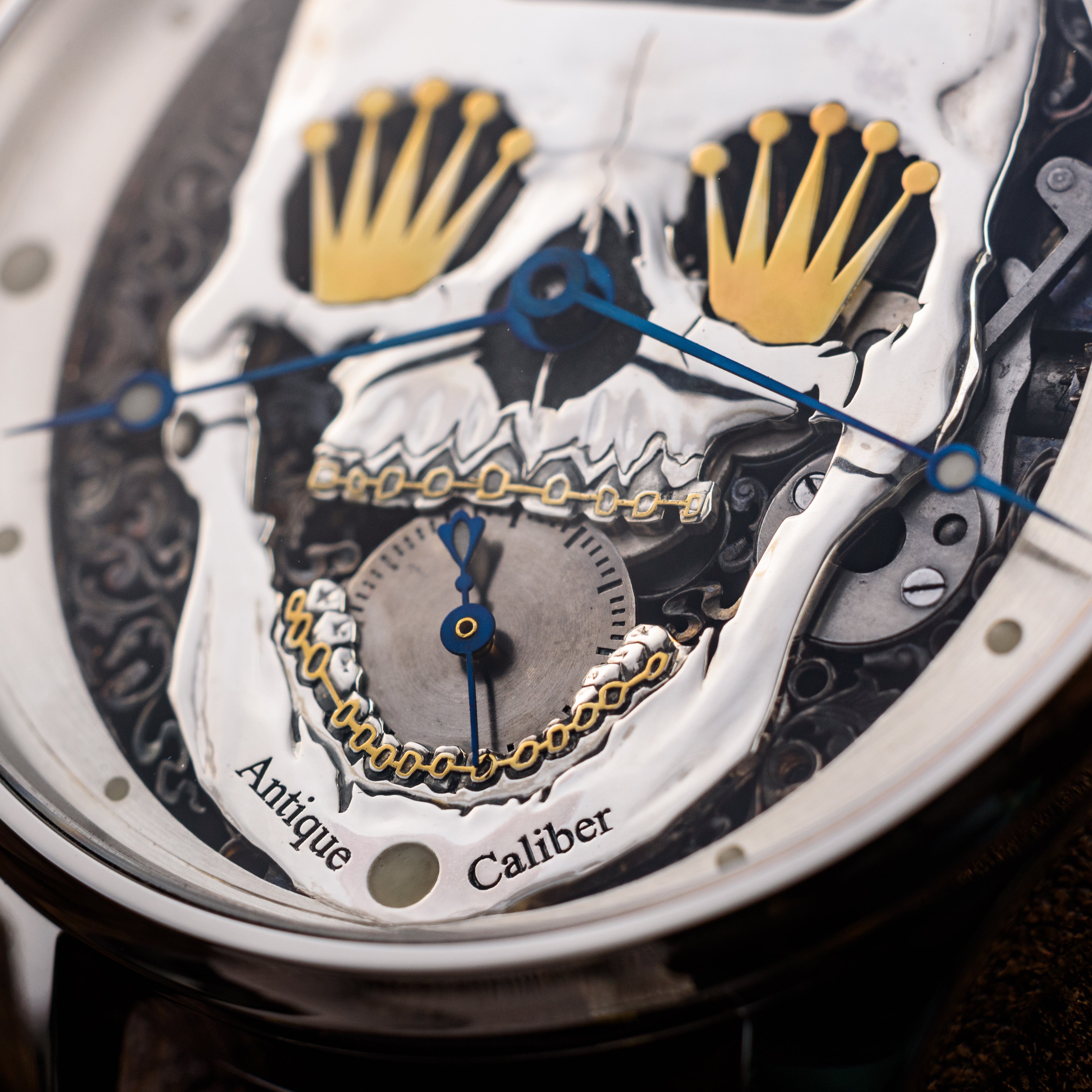 Rolex Skull Mens Watch. Movement 1920s