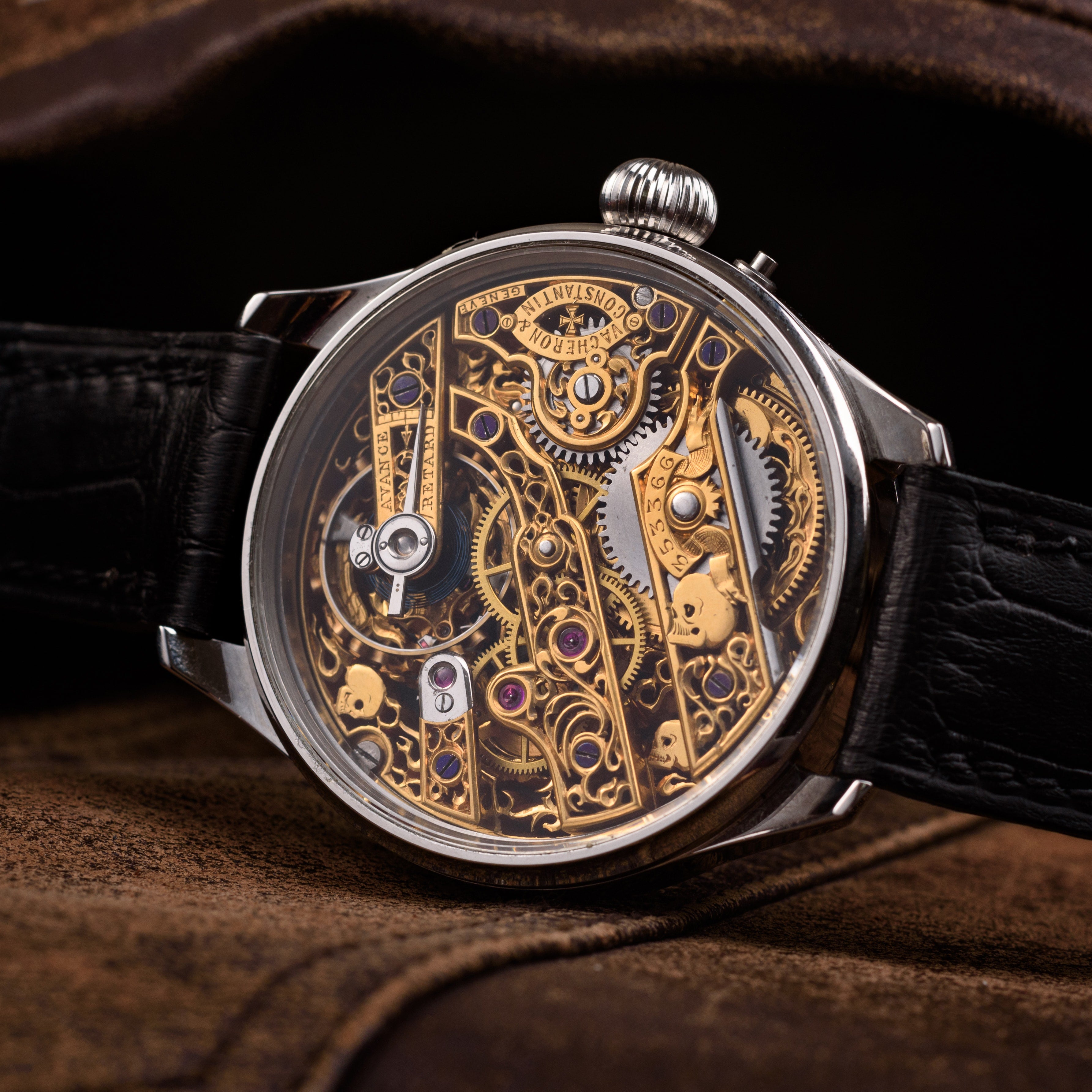 Vacheron Constantin Skeleton Watch. True Watch. Movement 1900