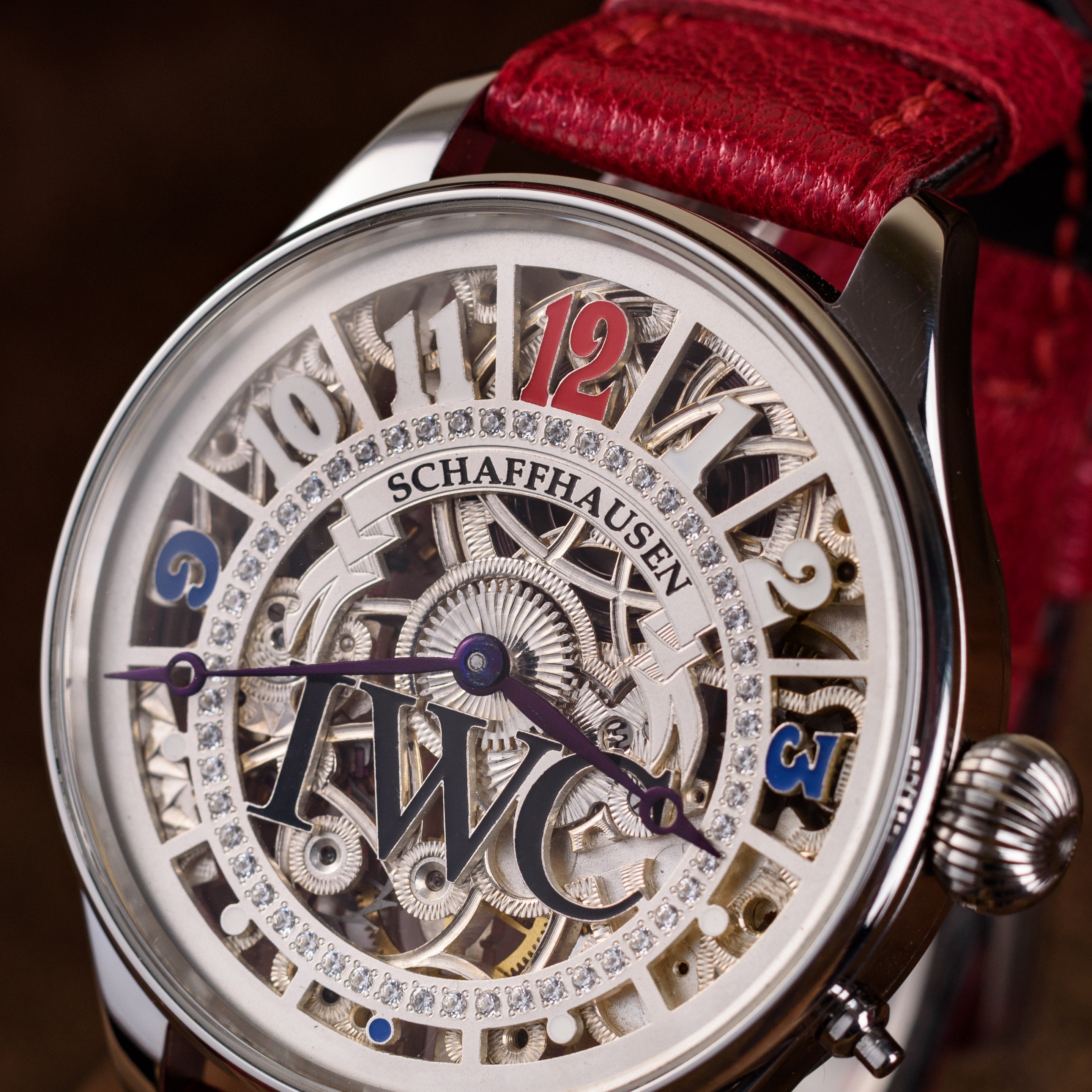 IWC Schaffhausen Skeleton Watch. Luxor. Movement 1914