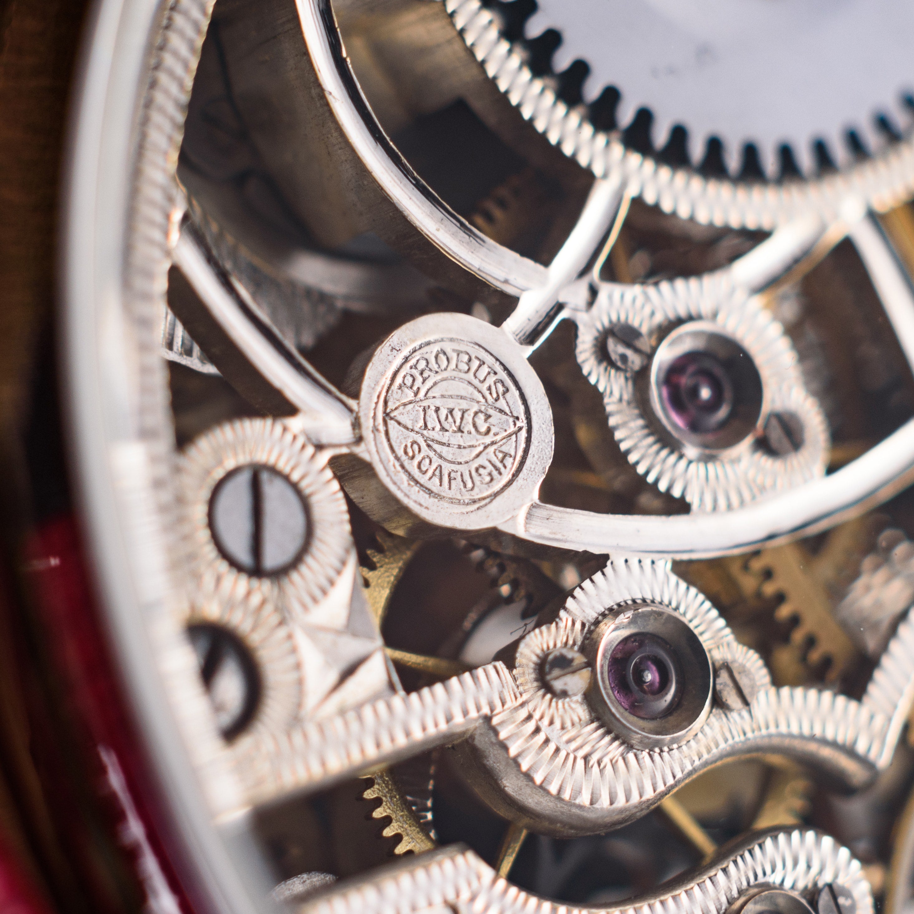 IWC Schaffhausen Skeleton Watch. Luxor. Movement 1914