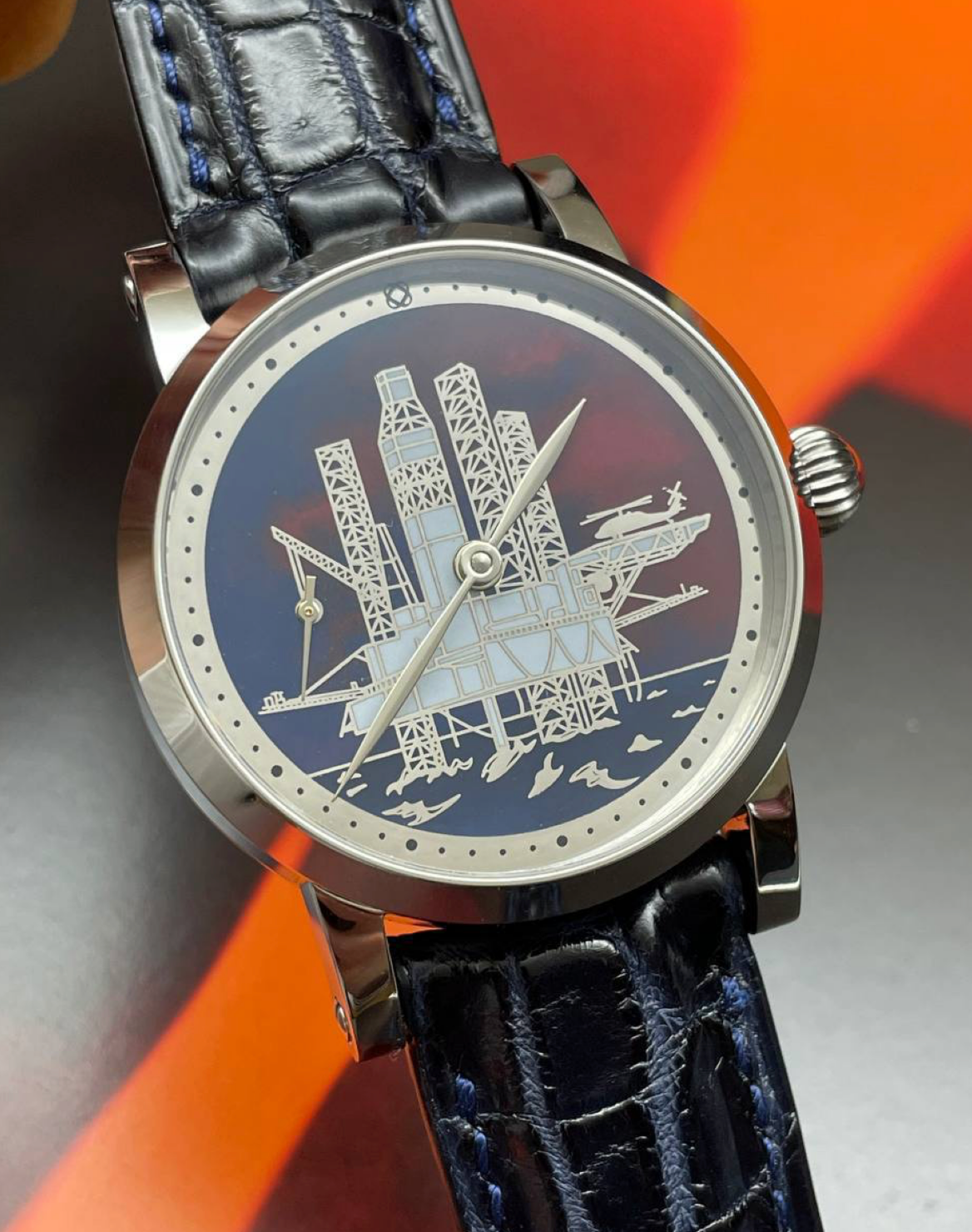 2/2 Custom watch based on ETA 6498, individually designed