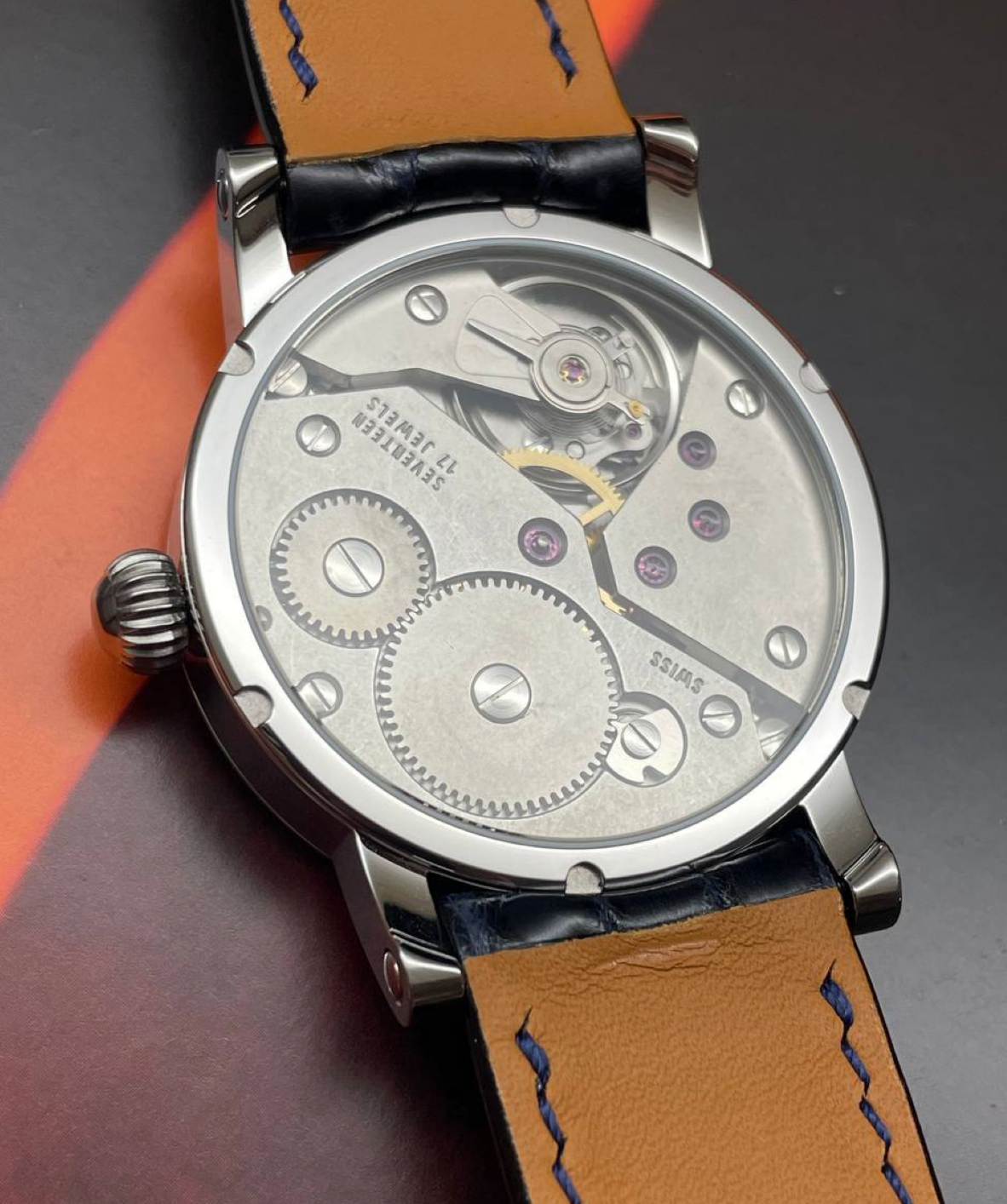 2/2 Custom watch based on ETA 6498, individually designed