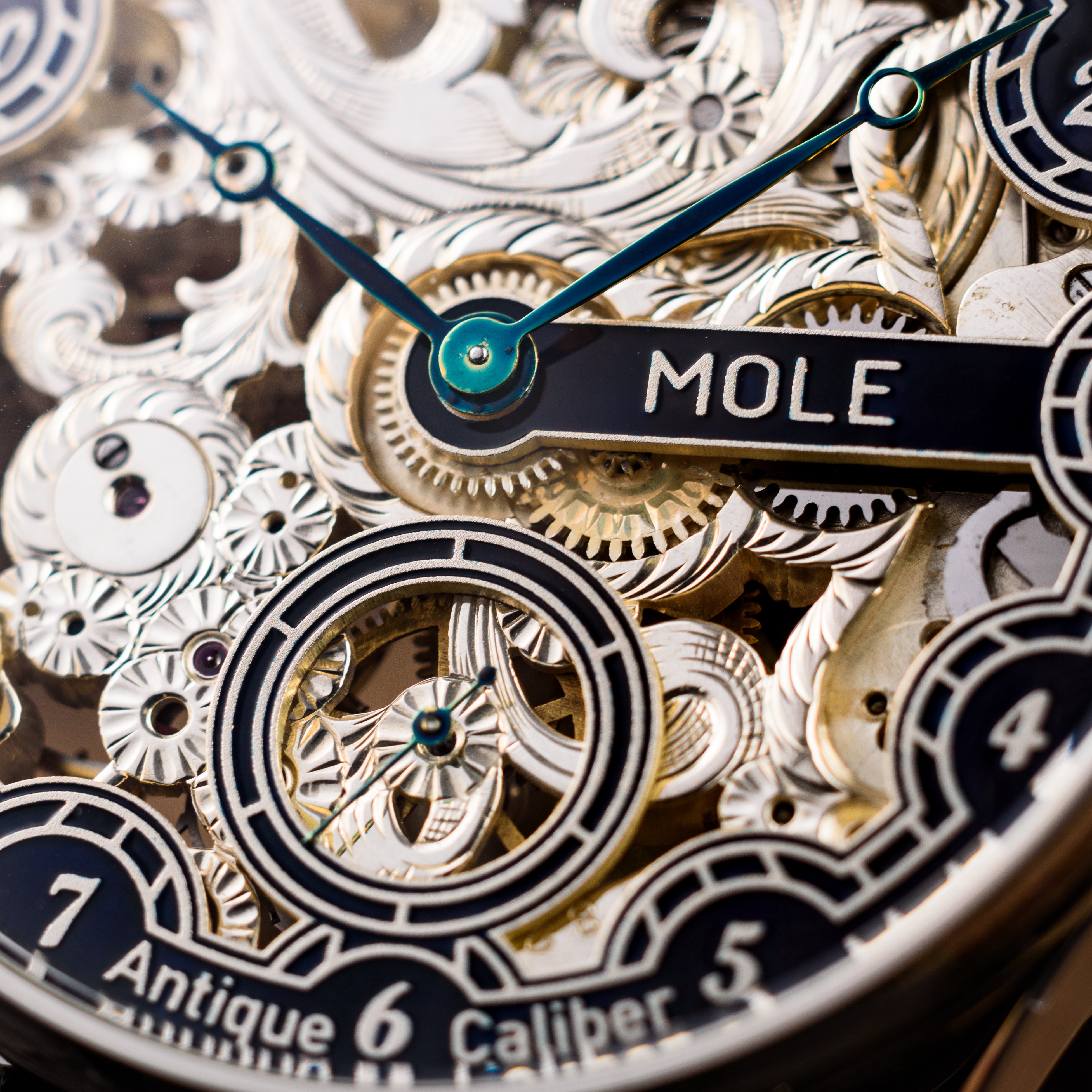 Mole. Antique Caliber 5. Movement 1920s