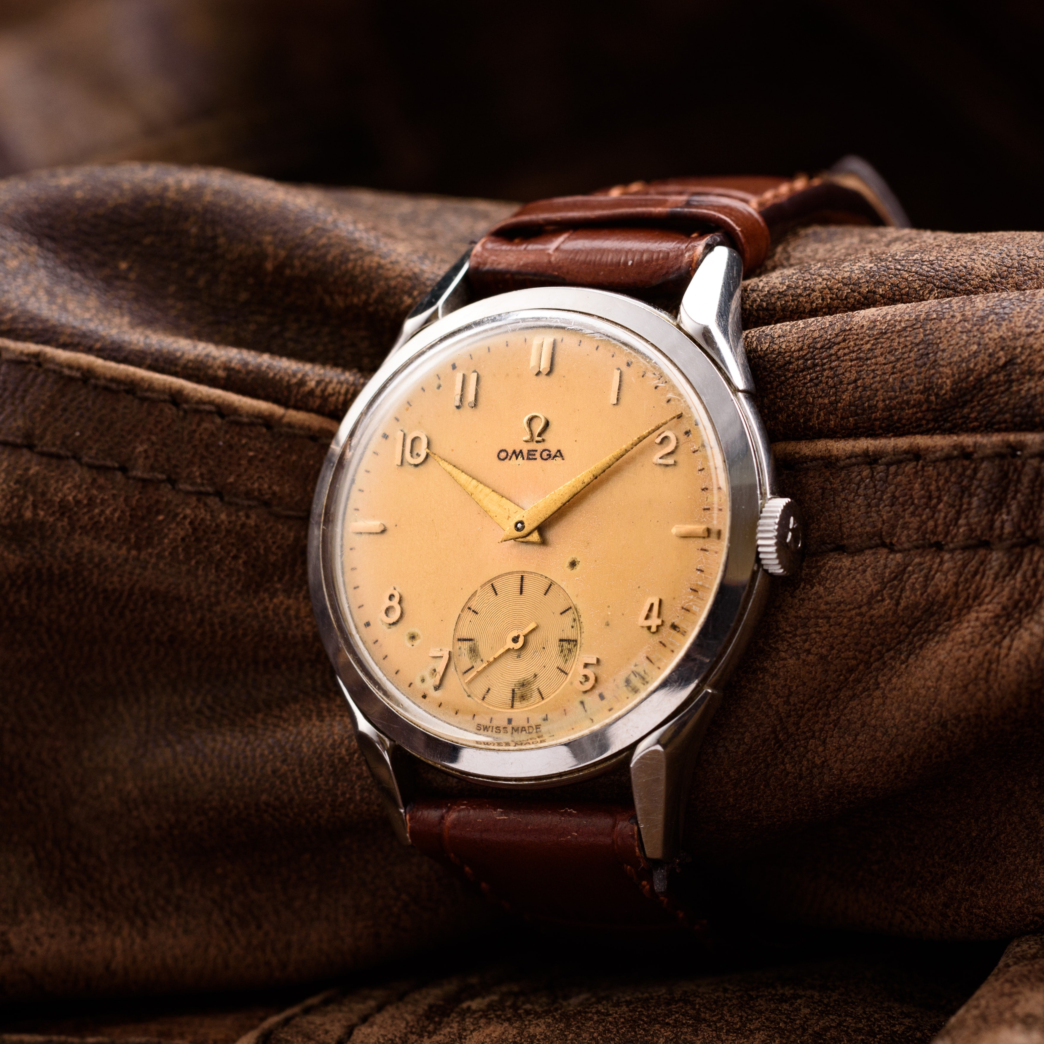 Omega Vintage Watch. Eternal. Movement 1950