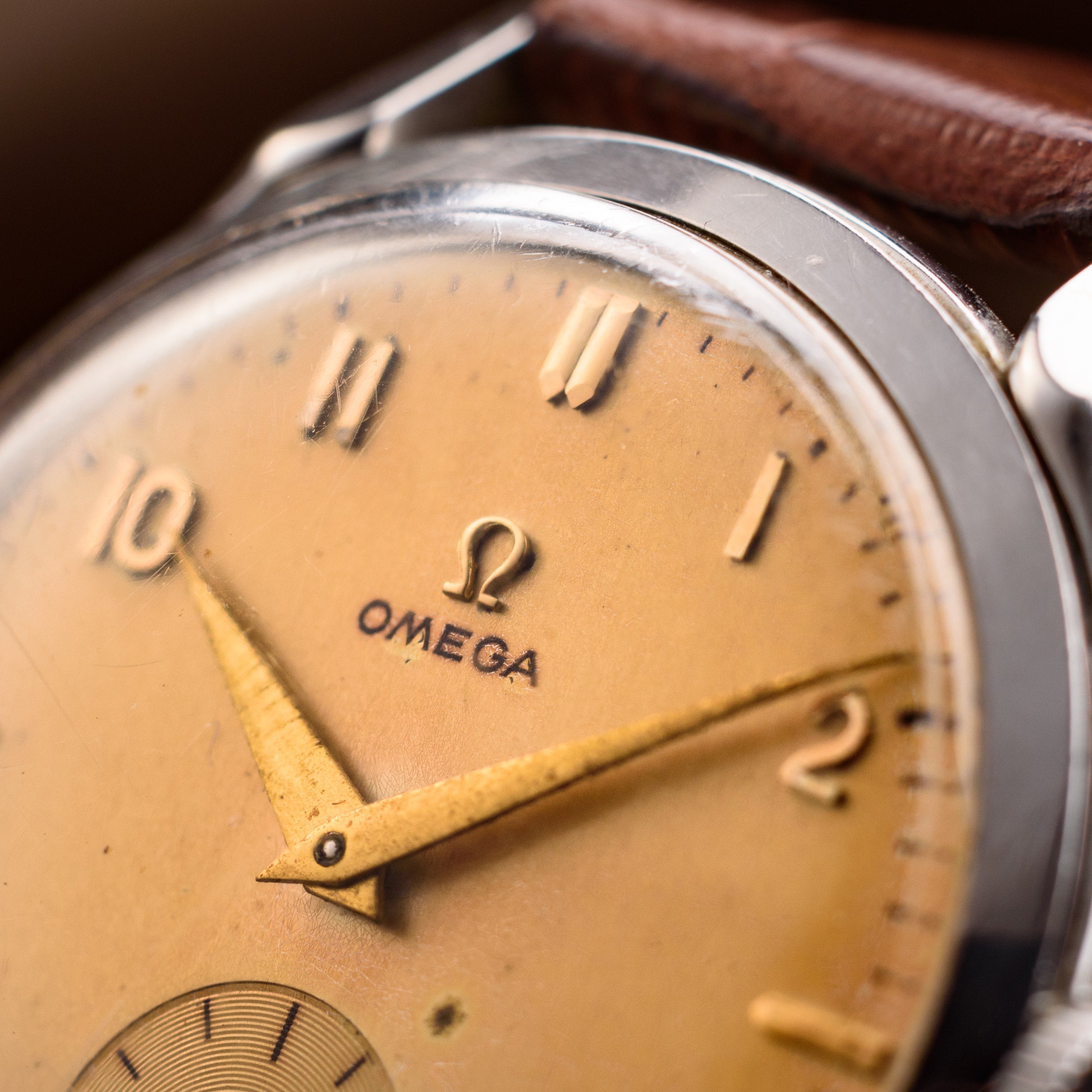 Omega Vintage Watch. Eternal. Movement 1950