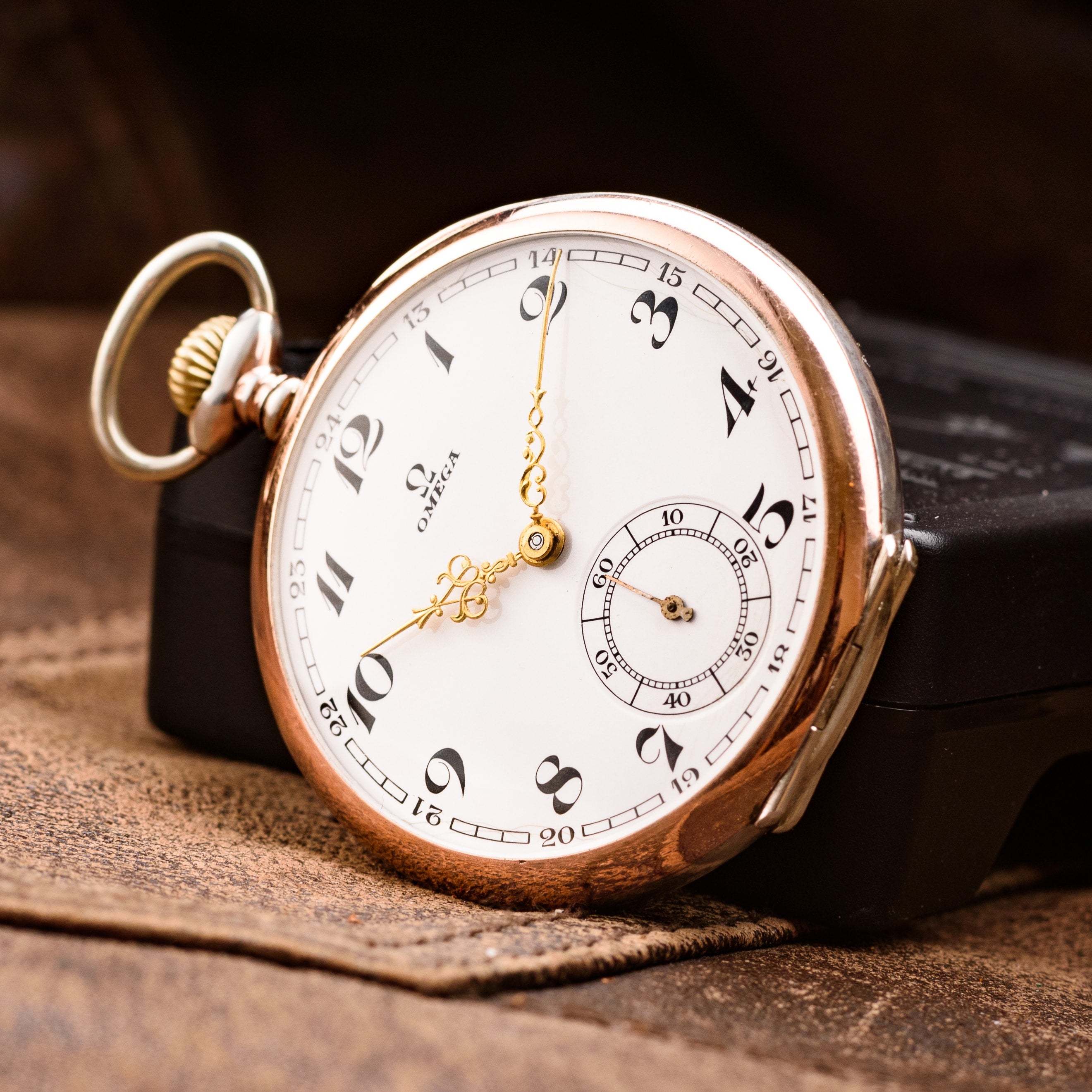 Omega pocket watch, can be converted into a wristwatch