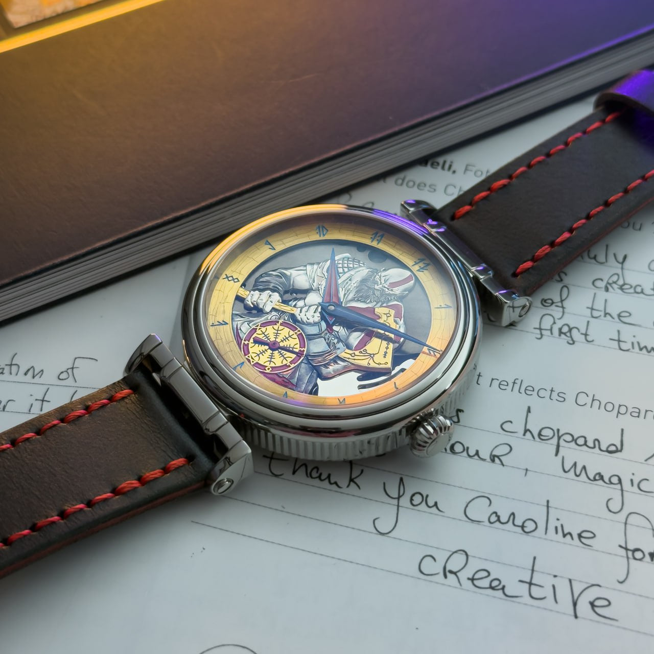 (2/2) Custom watch based on ETA 6498, individually designed
