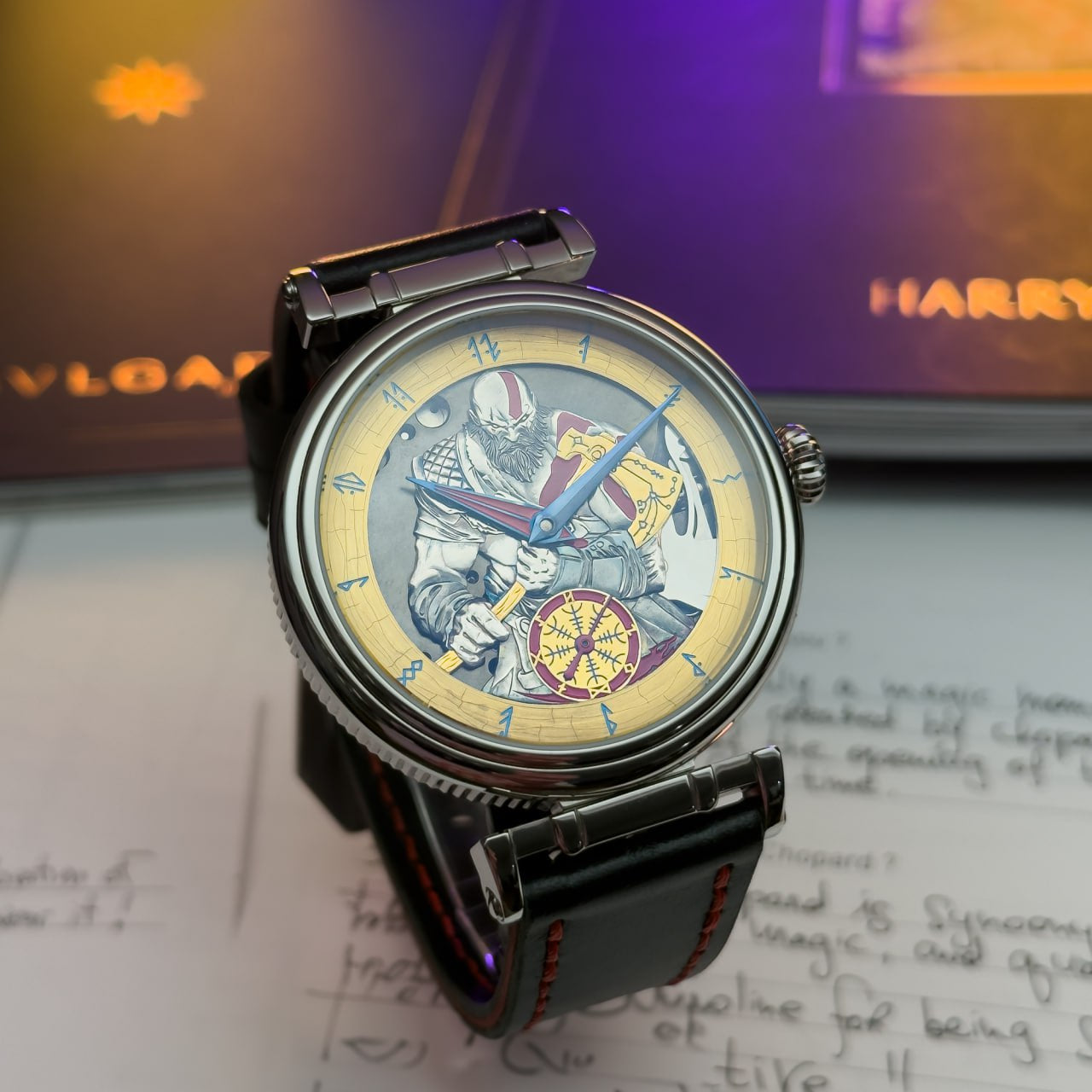 (2/2) Custom watch based on ETA 6498, individually designed