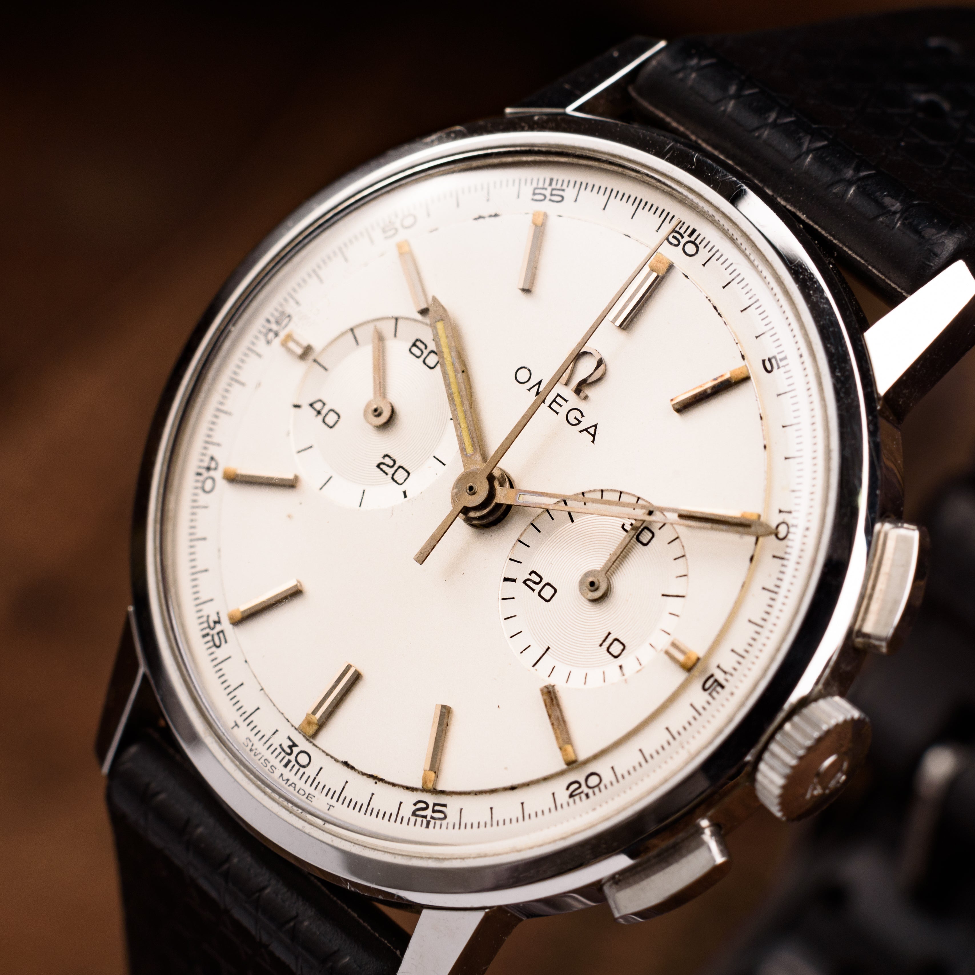 Omega watch vintage chronograph, model of 1970s