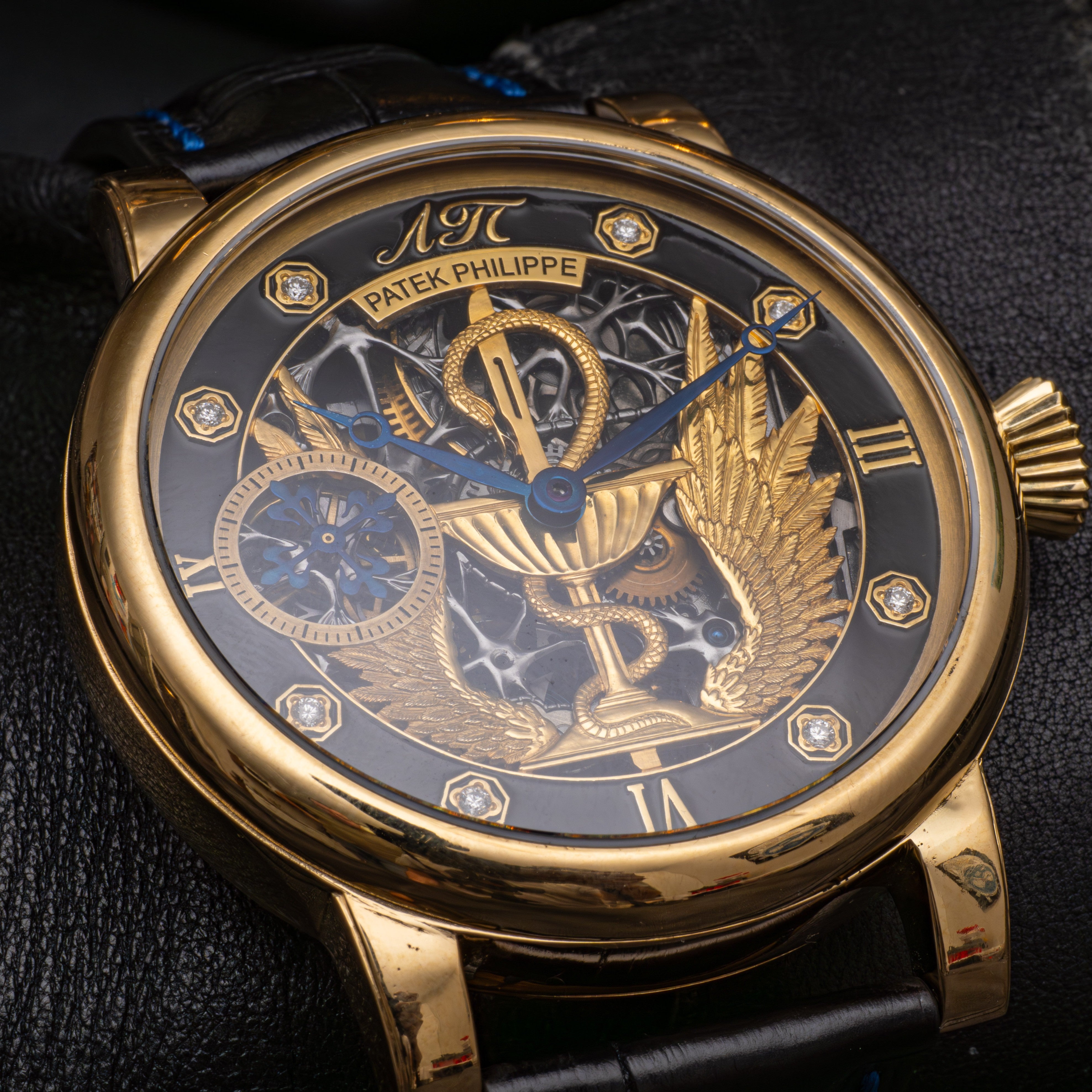 Yellow Patek Philippe &amp; Cie. Genève. Movement 1920