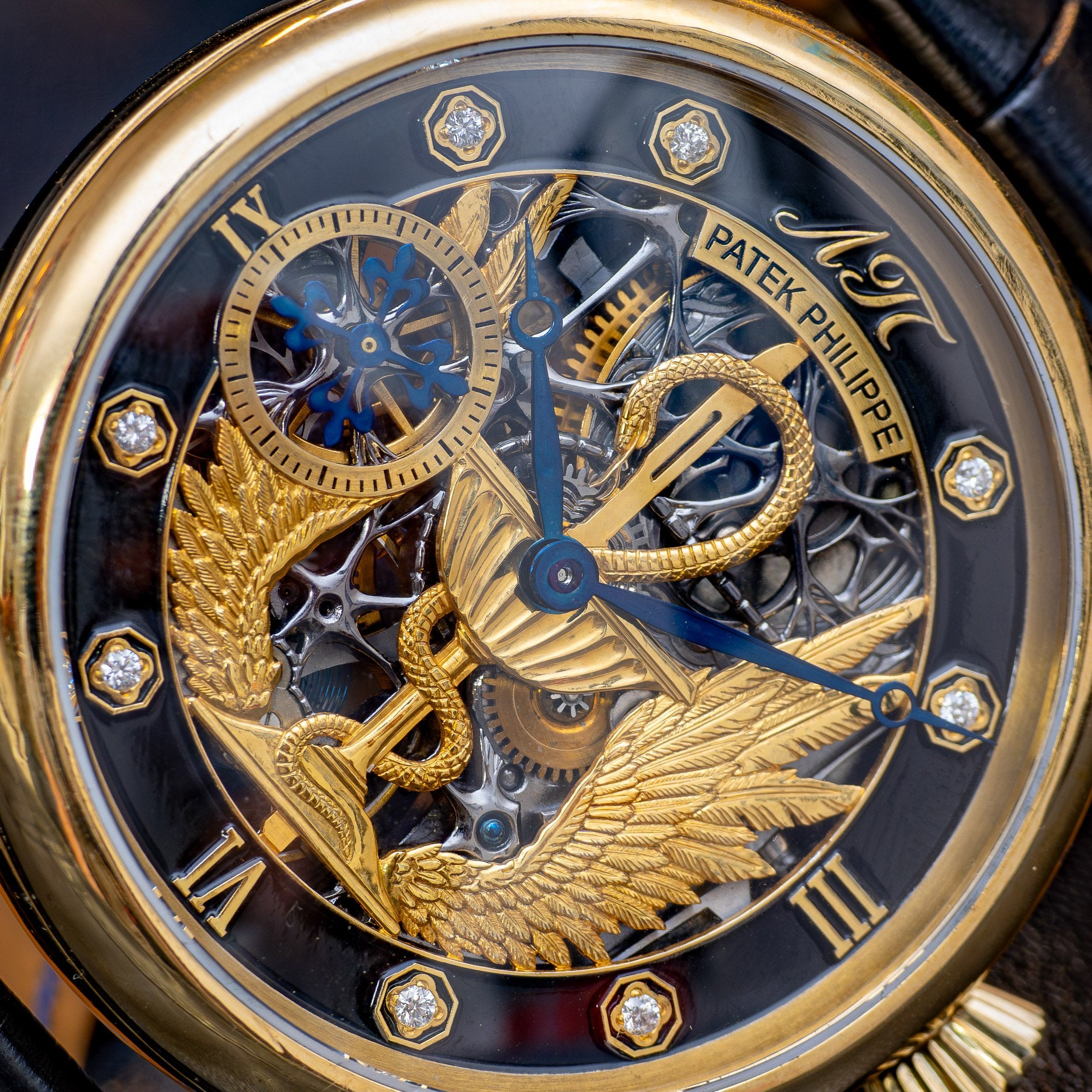 Yellow Patek Philippe &amp; Cie. Genève. Movement 1920