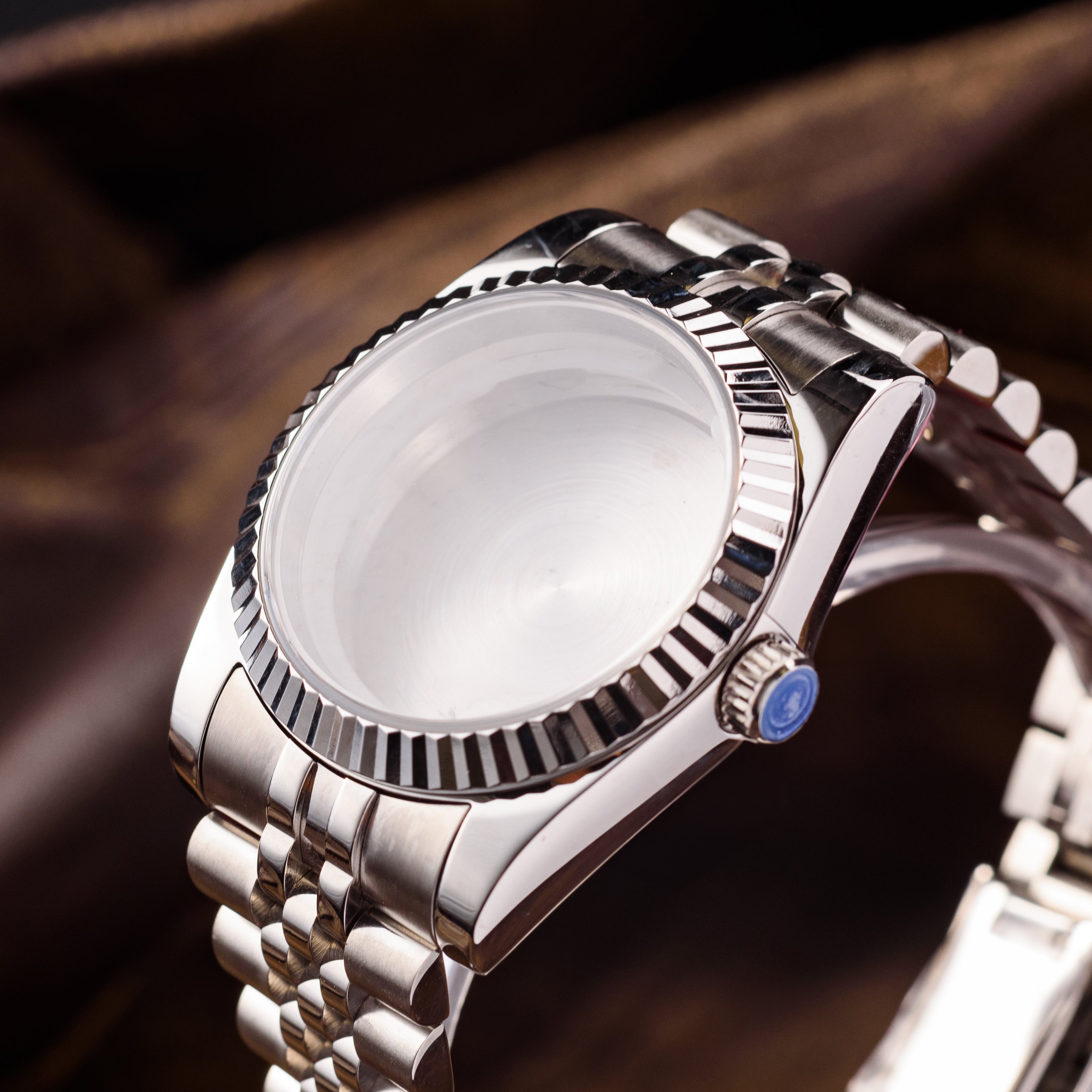 Erotic wrist watch, stainless steel case [Full prepayment]