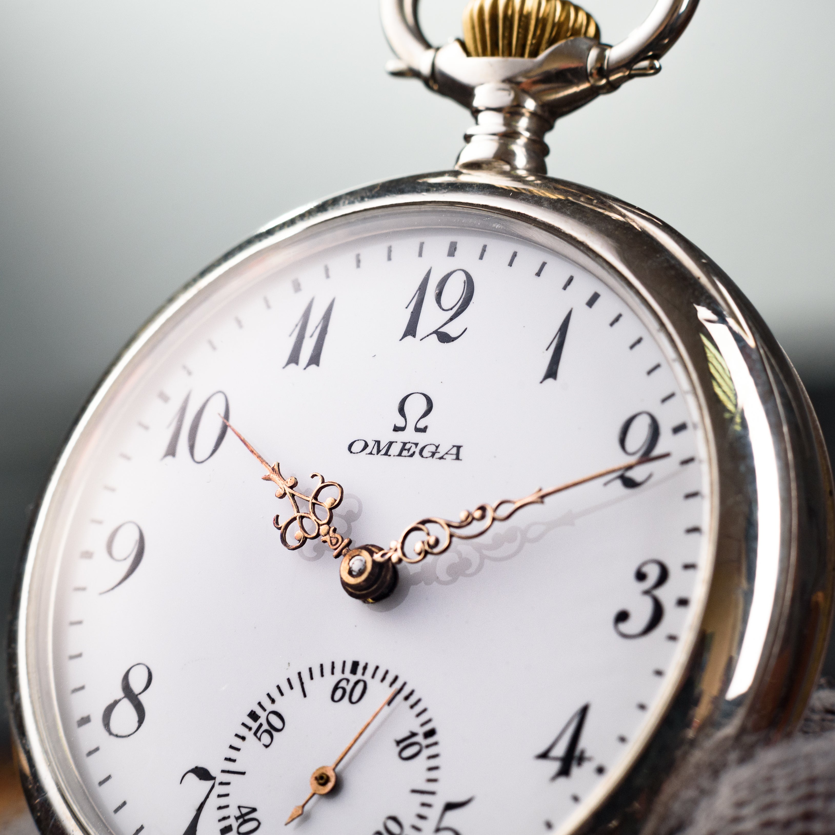 Omega pocket watch, can be converted into a wristwatch