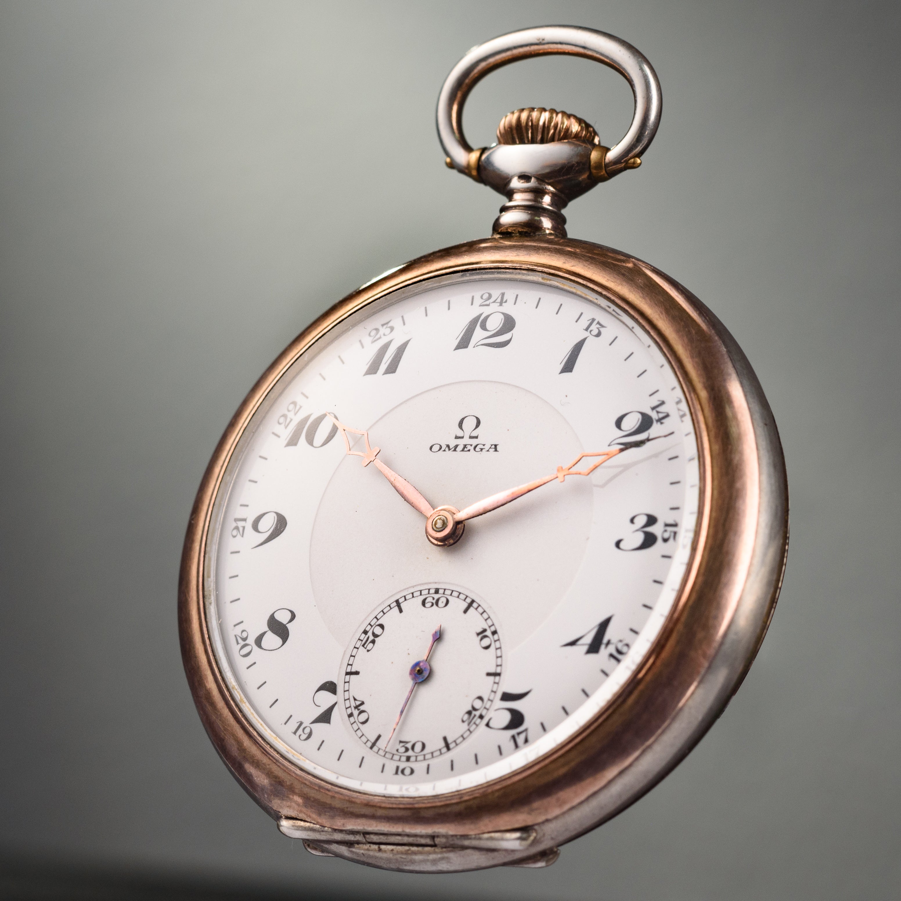 Omega pocket watch, can be converted into a wristwatch