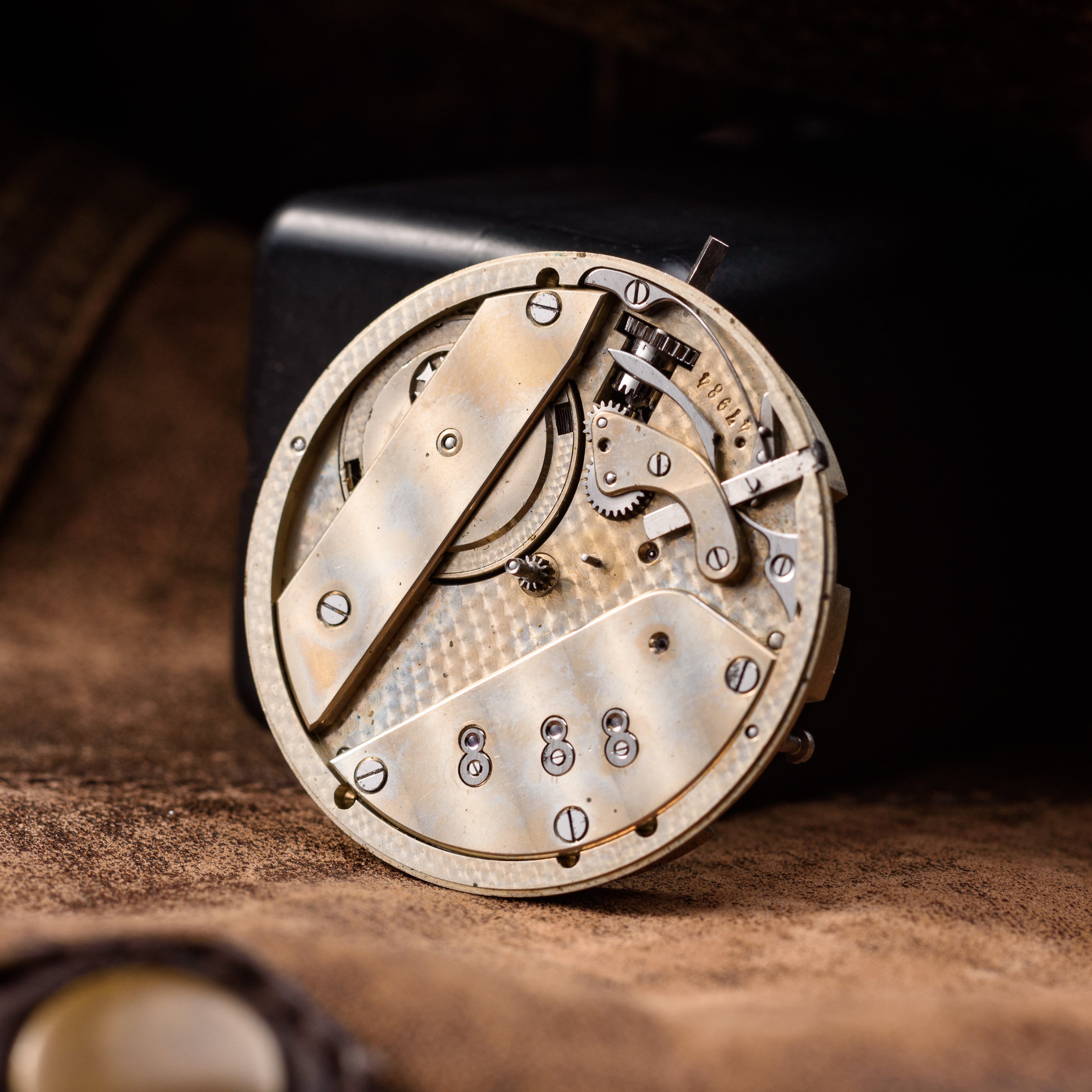 J.J.Badolet 47984 movement, 43,15mm, M187