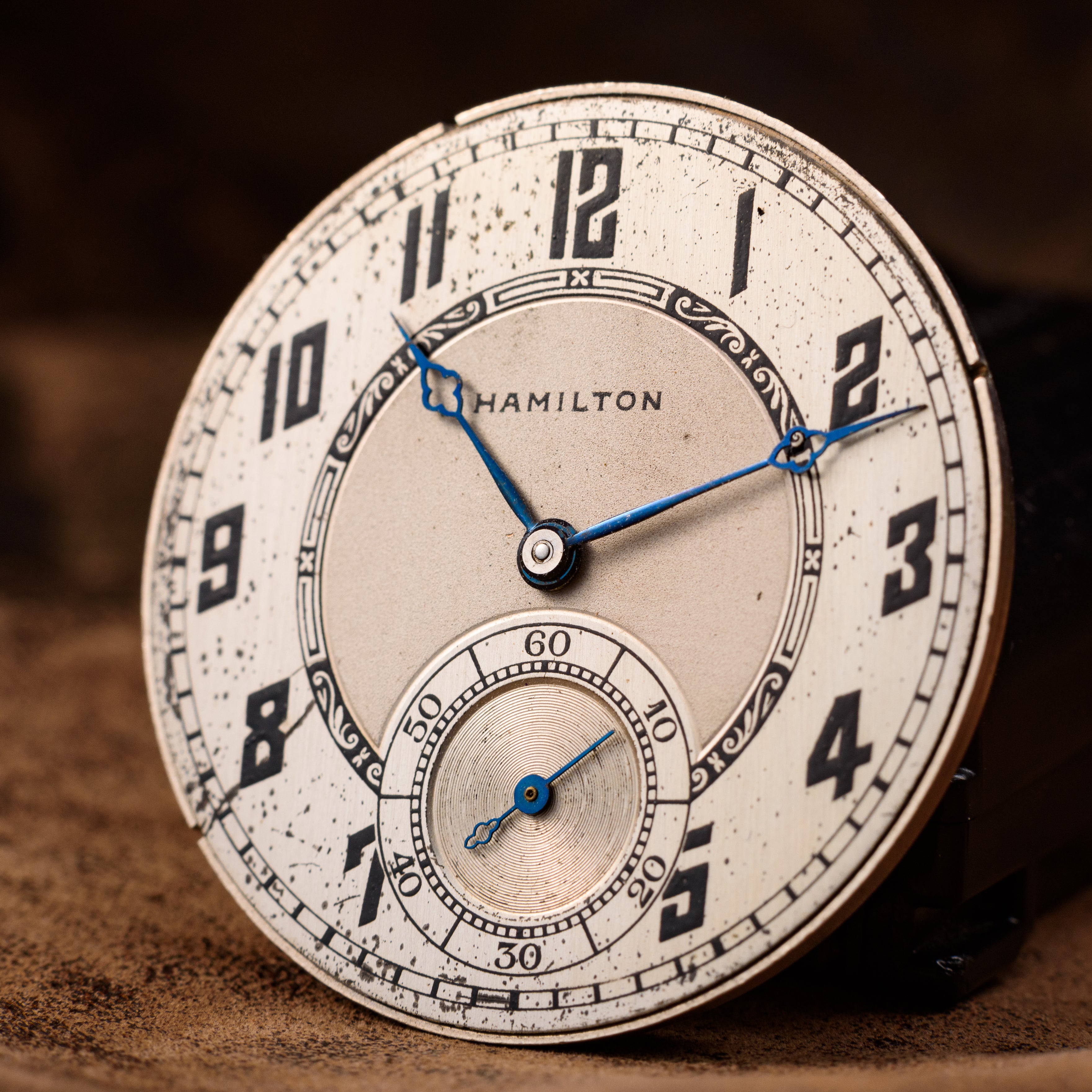 Antique Hamilton movement, 39,71mm M240