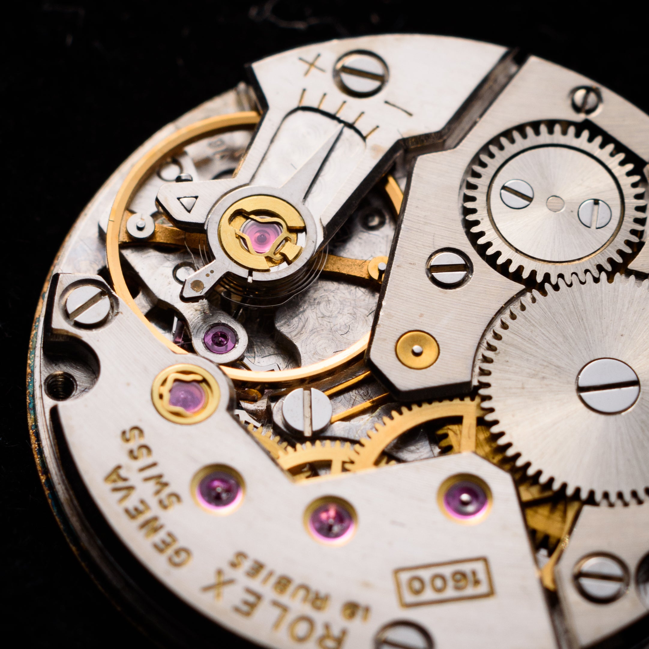 Vintage Rolex Geneva movement of 1960s, 20.20mm M307