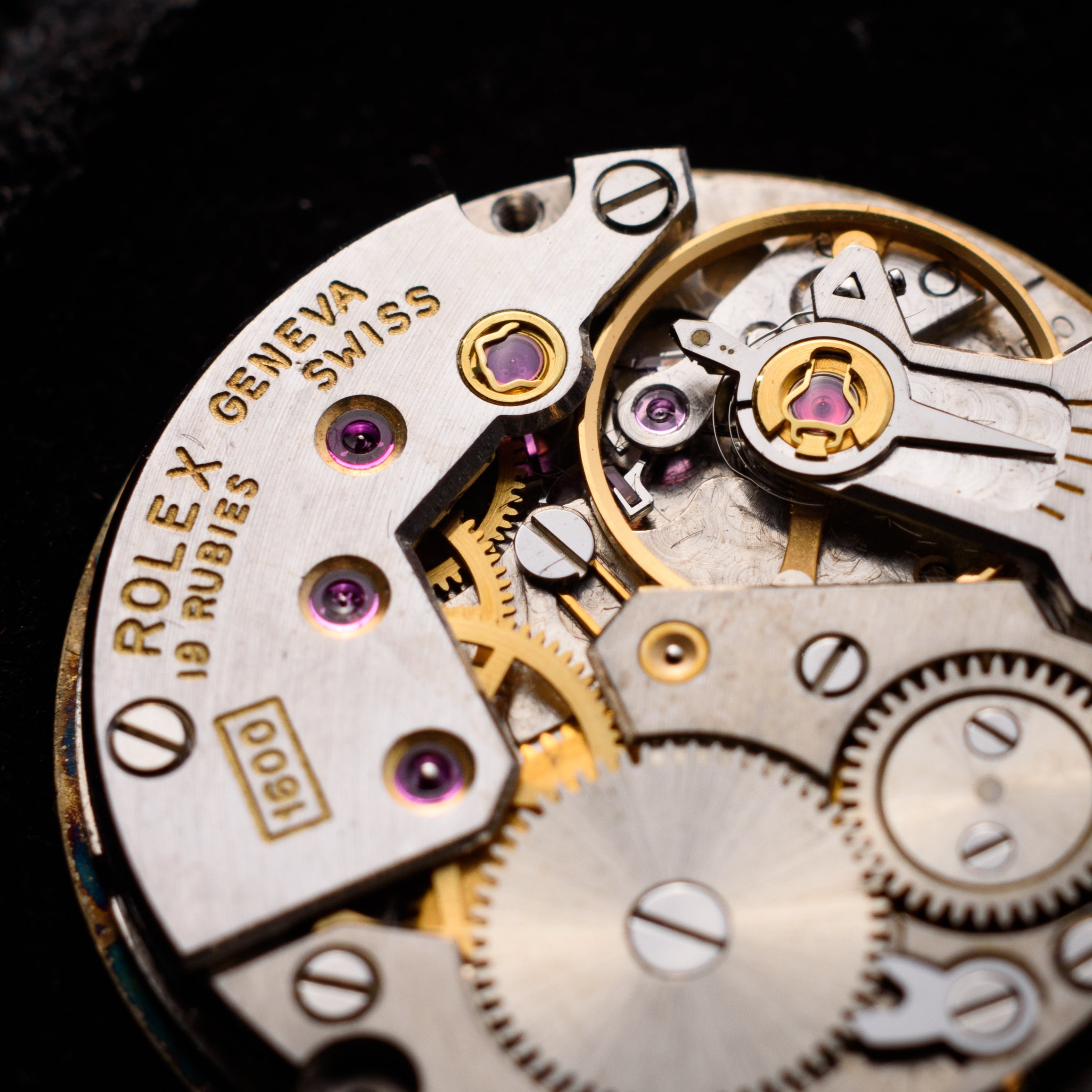 Vintage Rolex Geneva movement of 1960s, 20.40mm M309