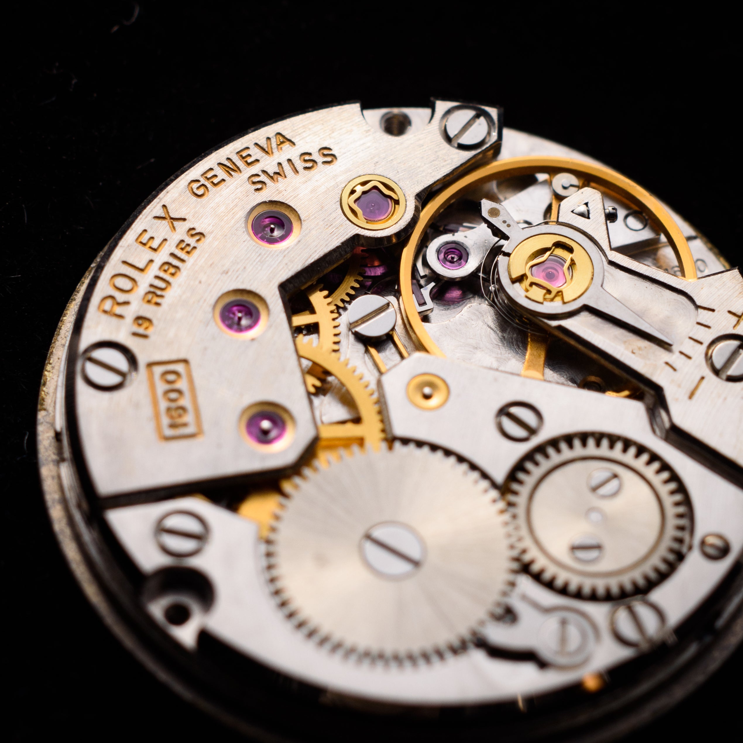 Vintage Rolex Geneva movement of 1960s, 20.40mm M312