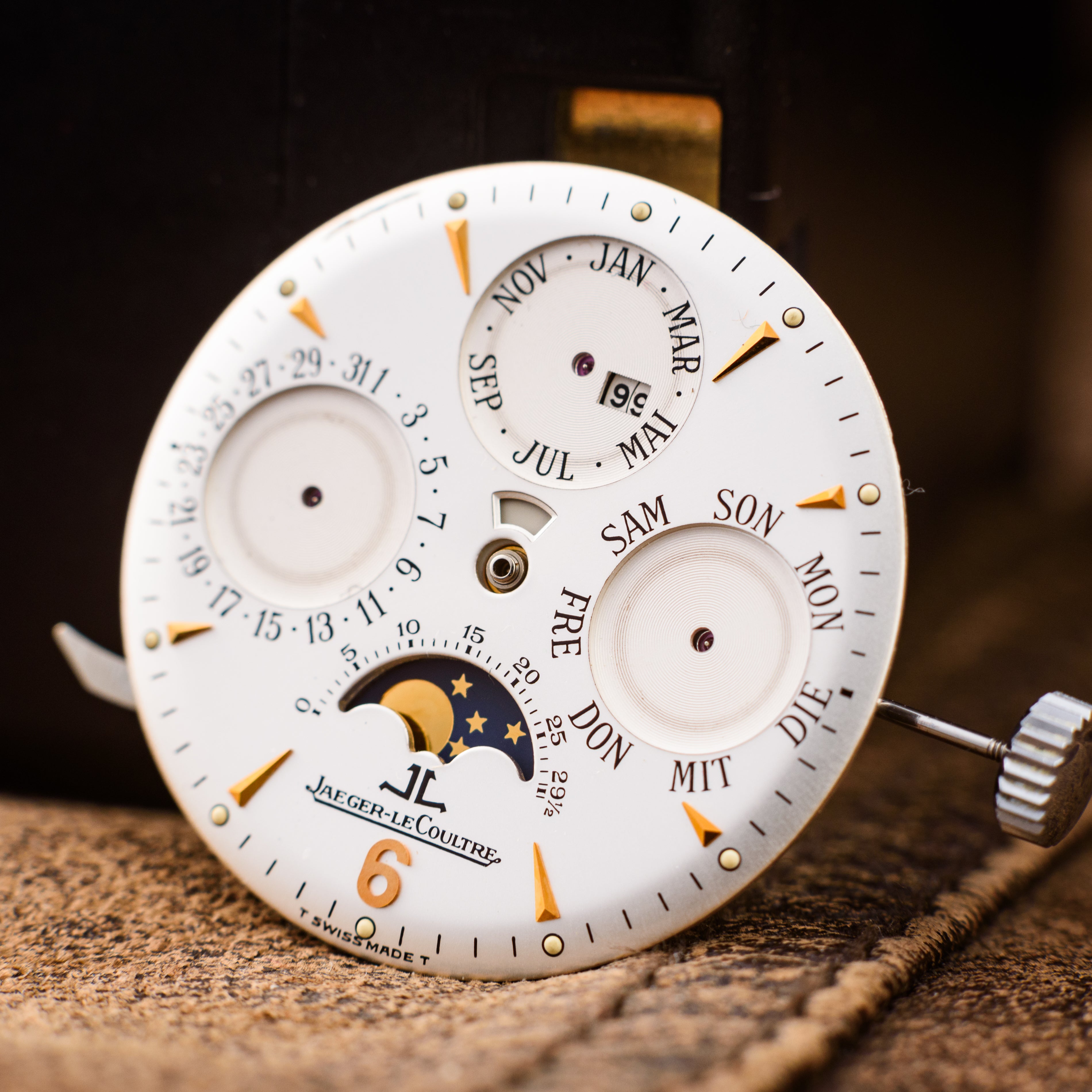 Jaeger-LeCoultre Master Control Moon Phase 28mm movement (with dial) M 355