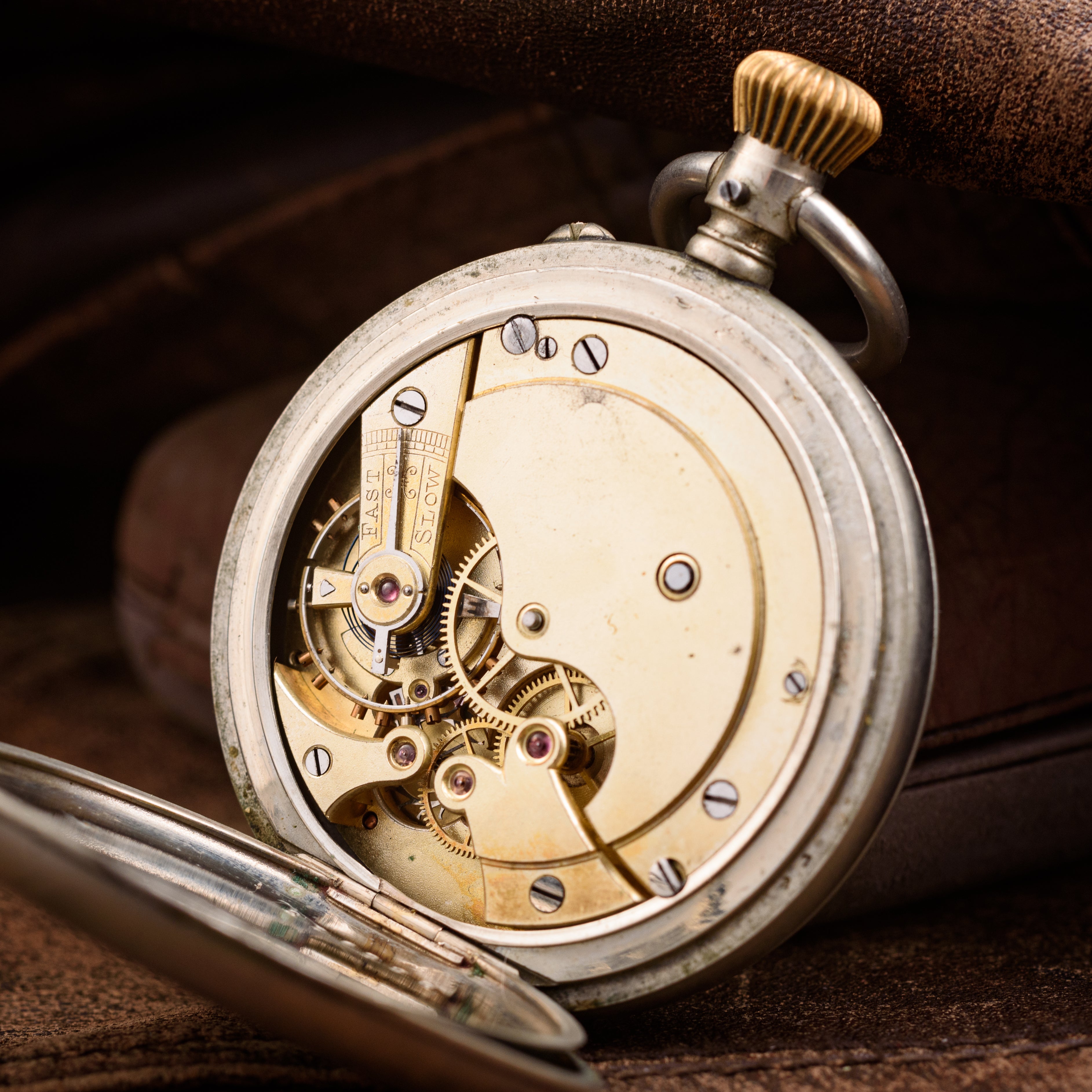 Павел Буре pocket watch, can be converted into a wristwatch