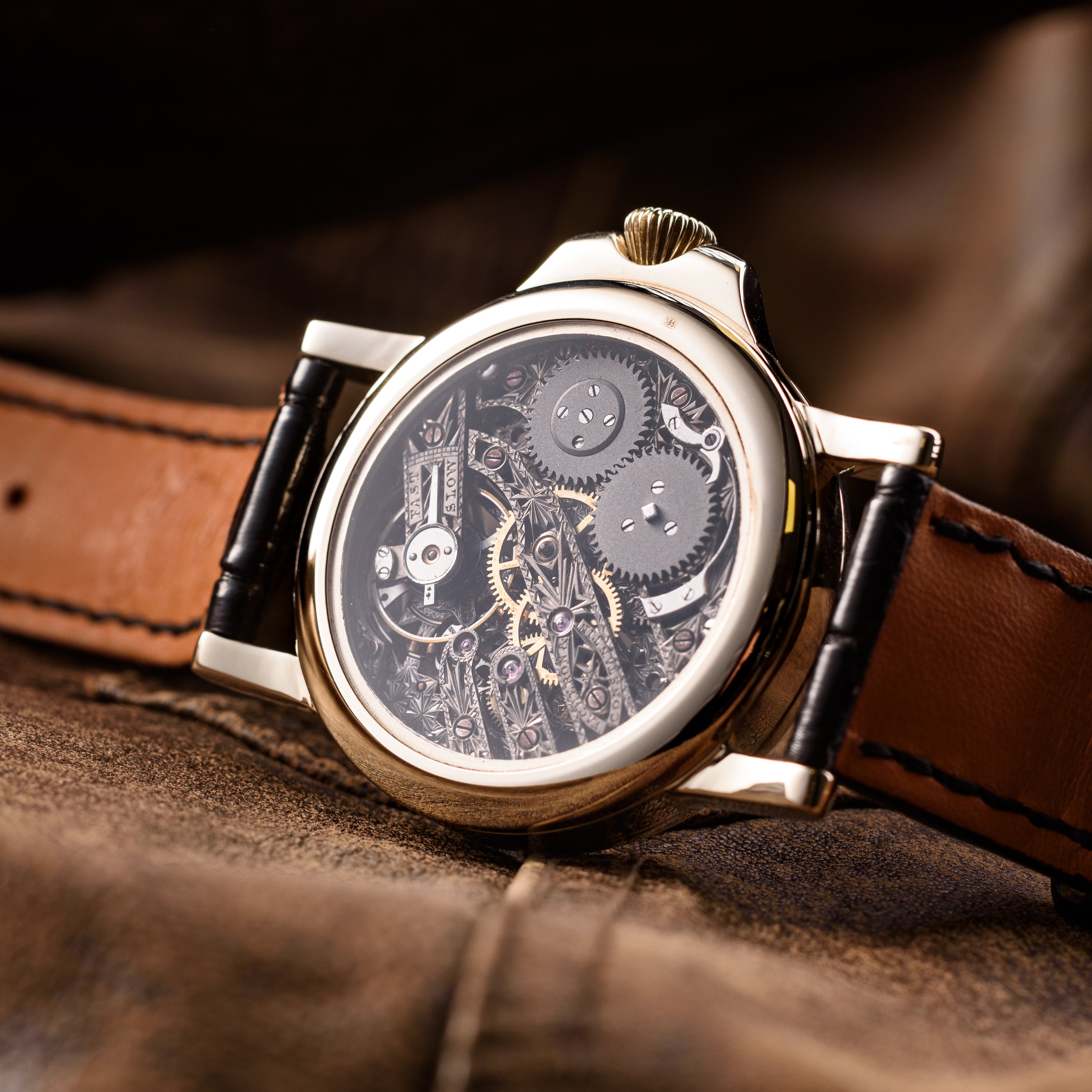 Vacheron Constantin - Golden Maltese, White gold case, movement of 1900s, exclusive custom skeleton