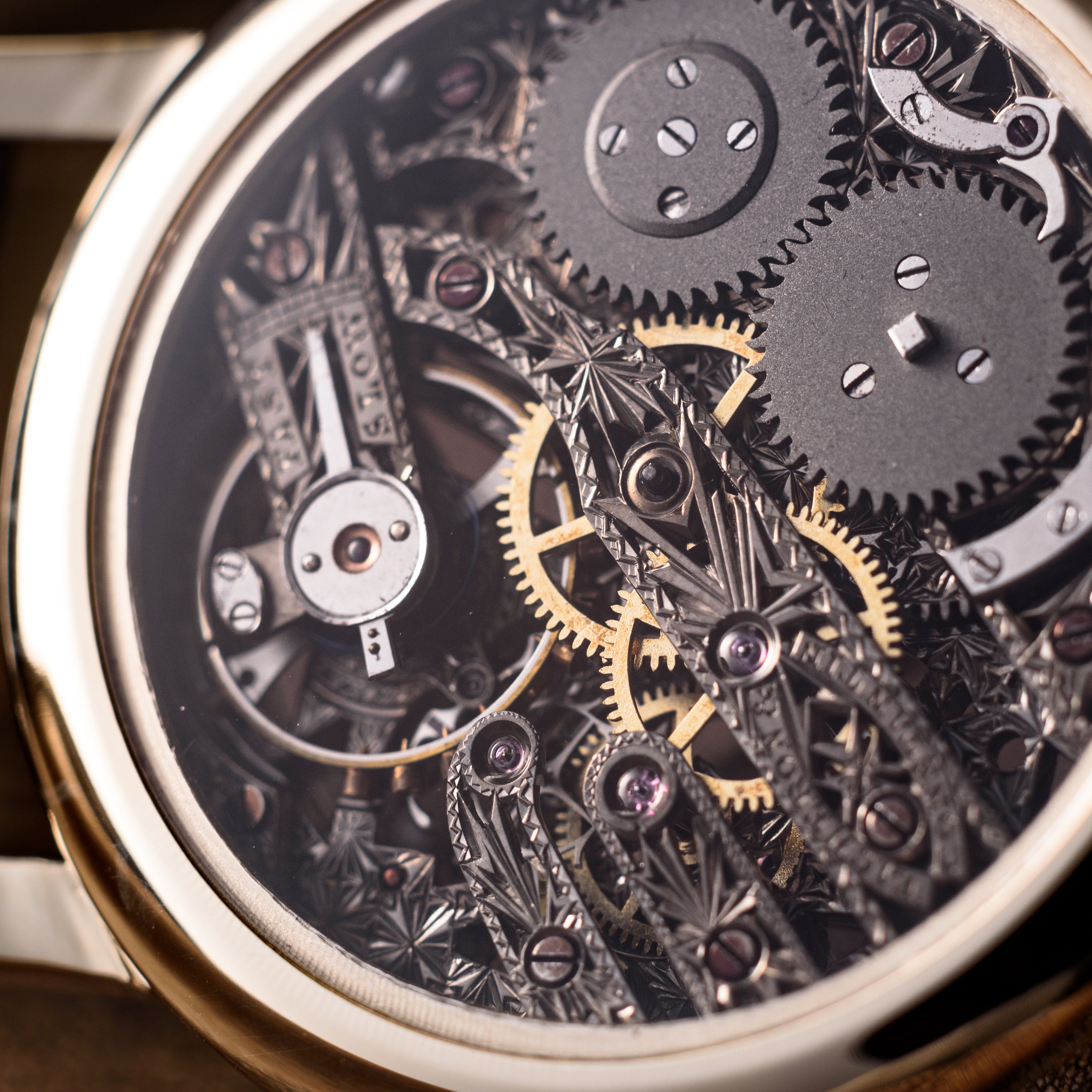 Vacheron Constantin - Golden Maltese, White gold case, movement of 1900s, exclusive custom skeleton