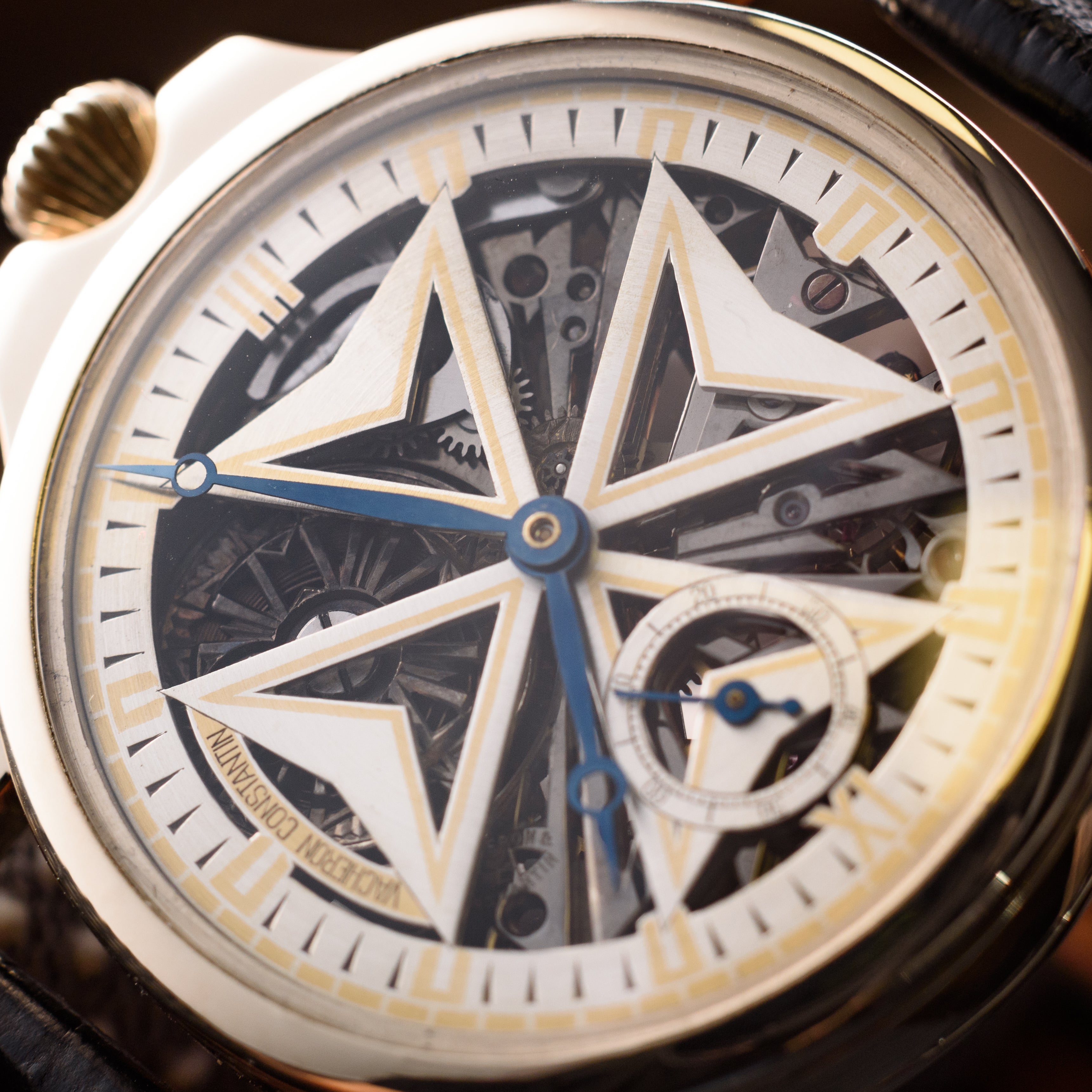 Vacheron Constantin - Golden Maltese, White gold case, movement of 1900s, exclusive custom skeleton