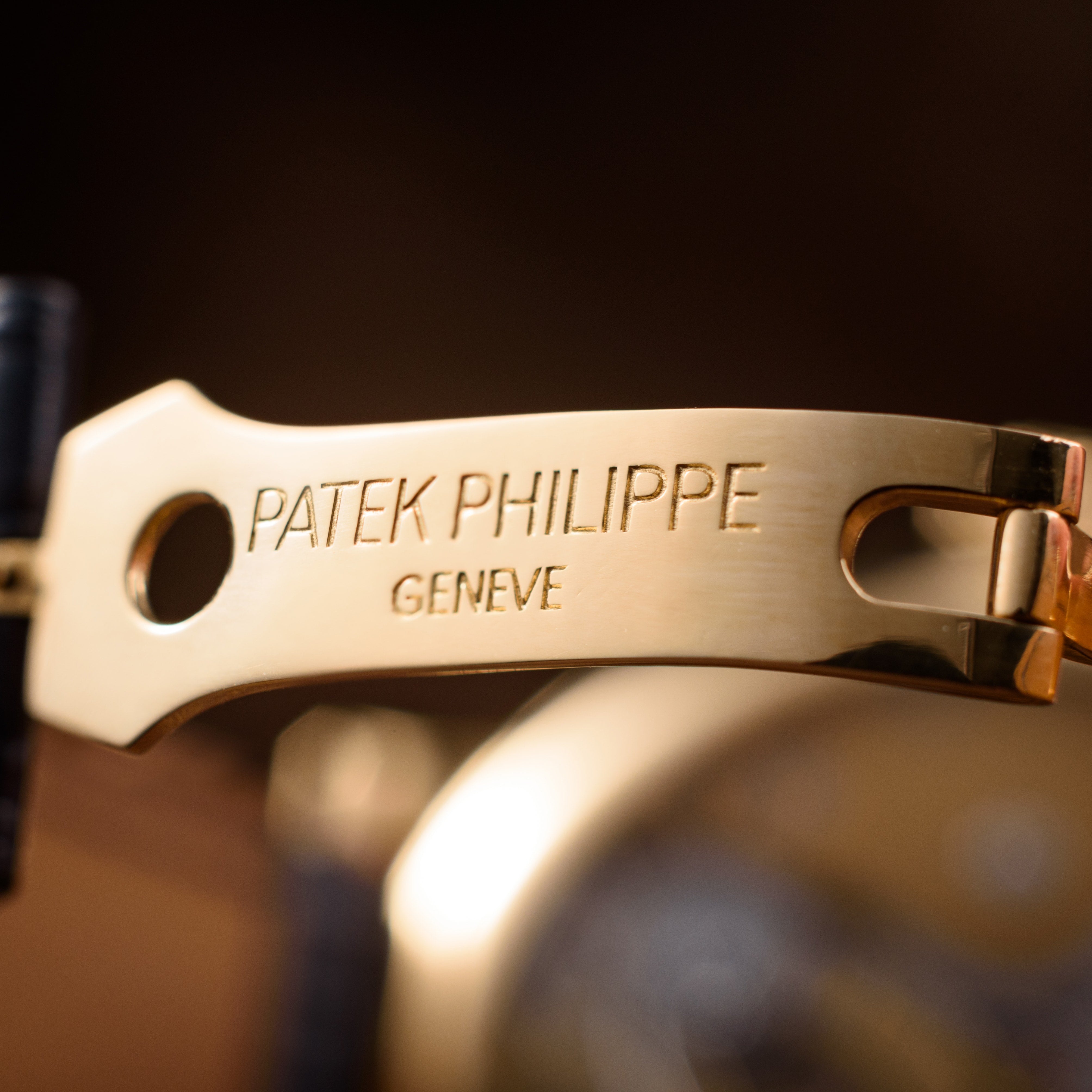 Gold Patek Phillipe Watch. Blue Flame. Movement 1920s