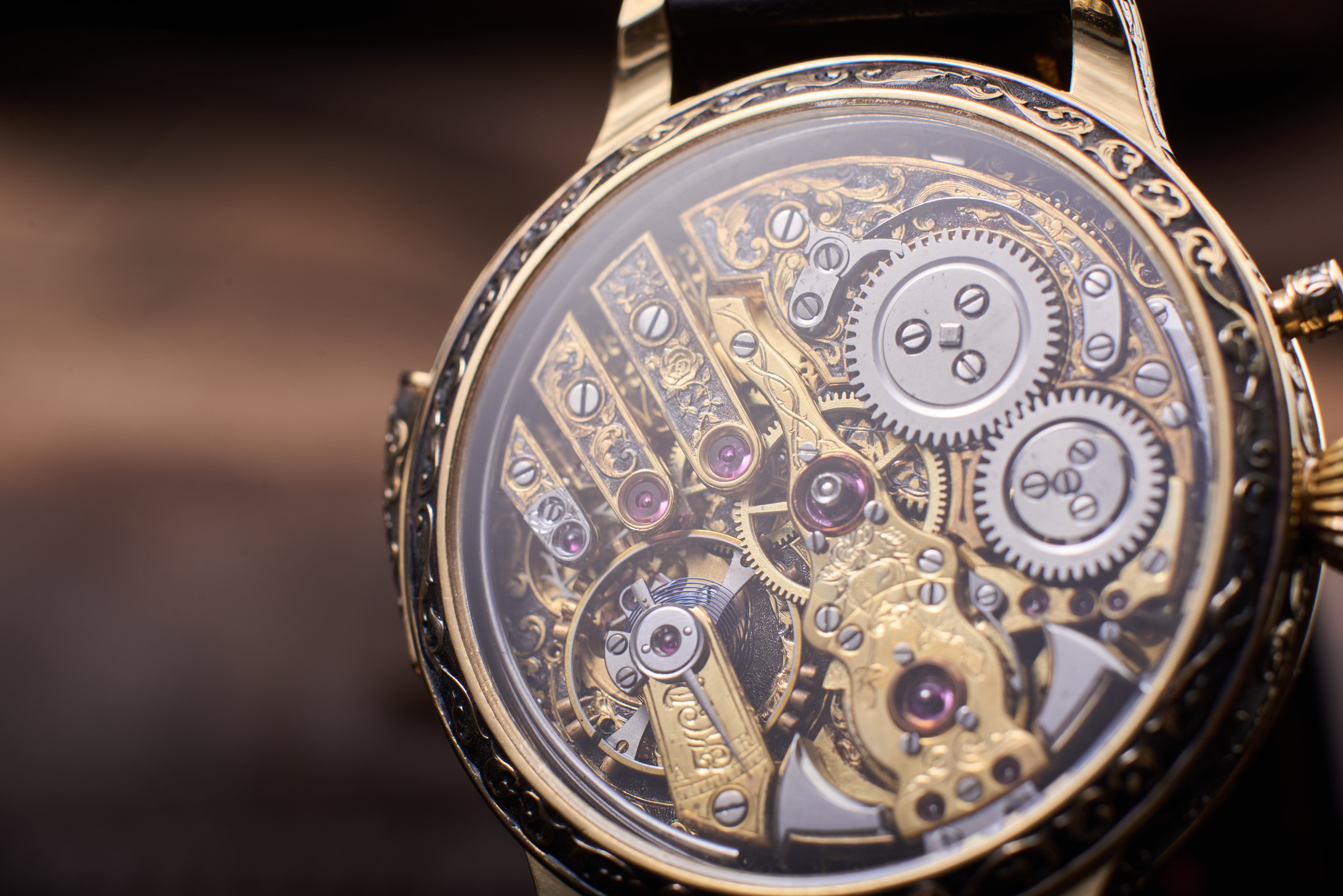 Gold LeCoultre quad repeater.Infinity. Movement 1920s