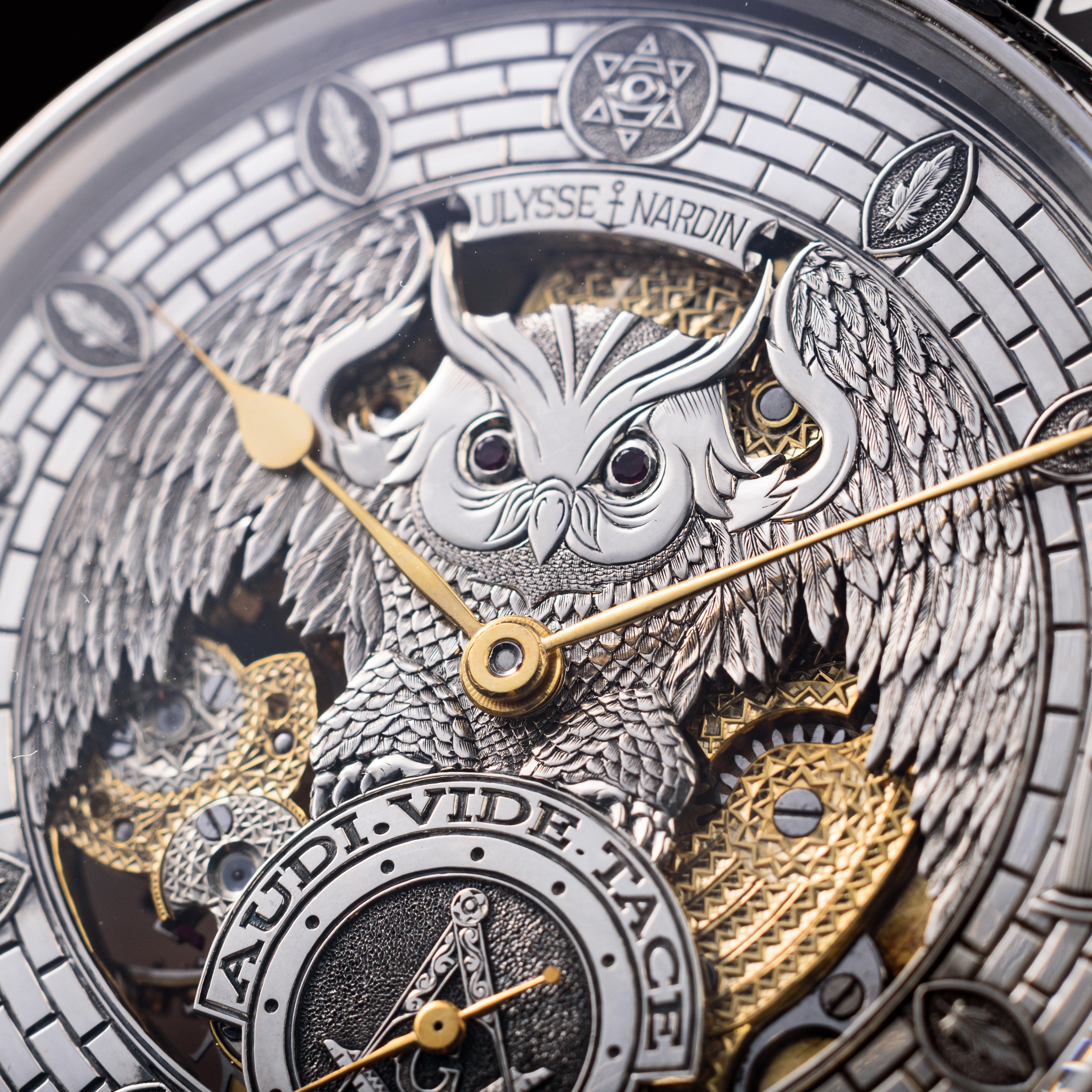 Swiss Ulysse Nardin Watch. Owl. Movement 1915