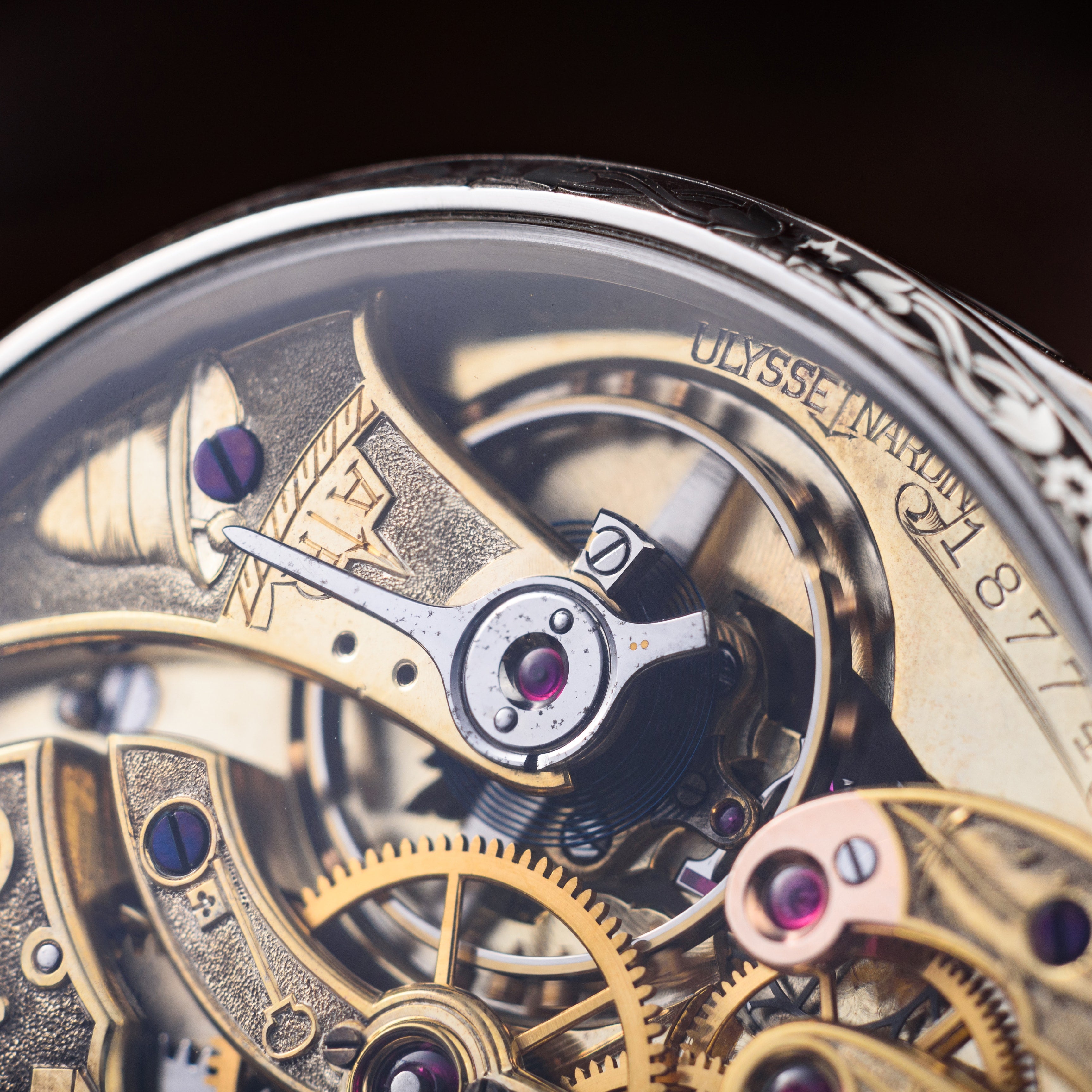 Swiss Ulysse Nardin Watch. Owl. Movement 1915