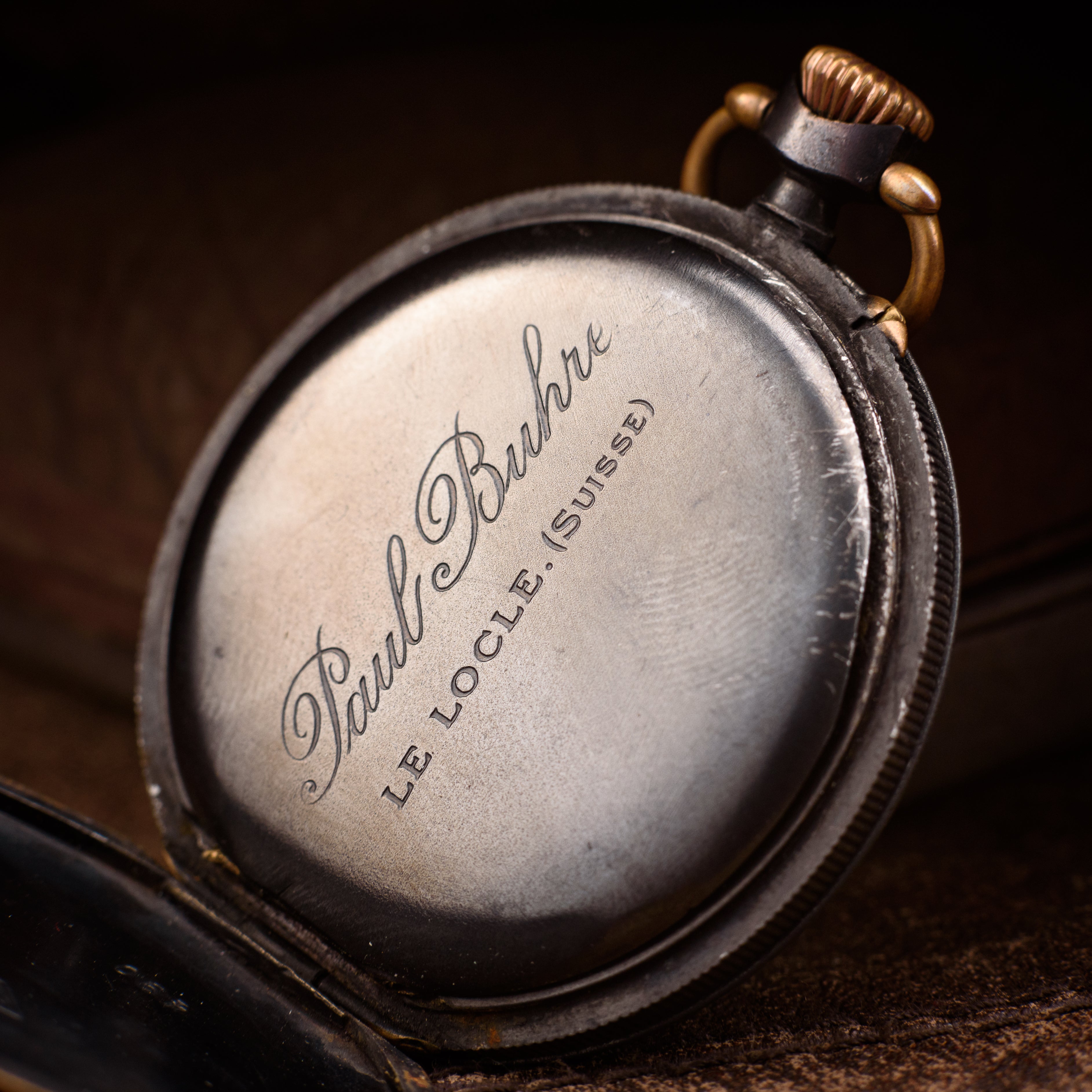 Paul Buhre pocket watch, can be converted into a wristwatch