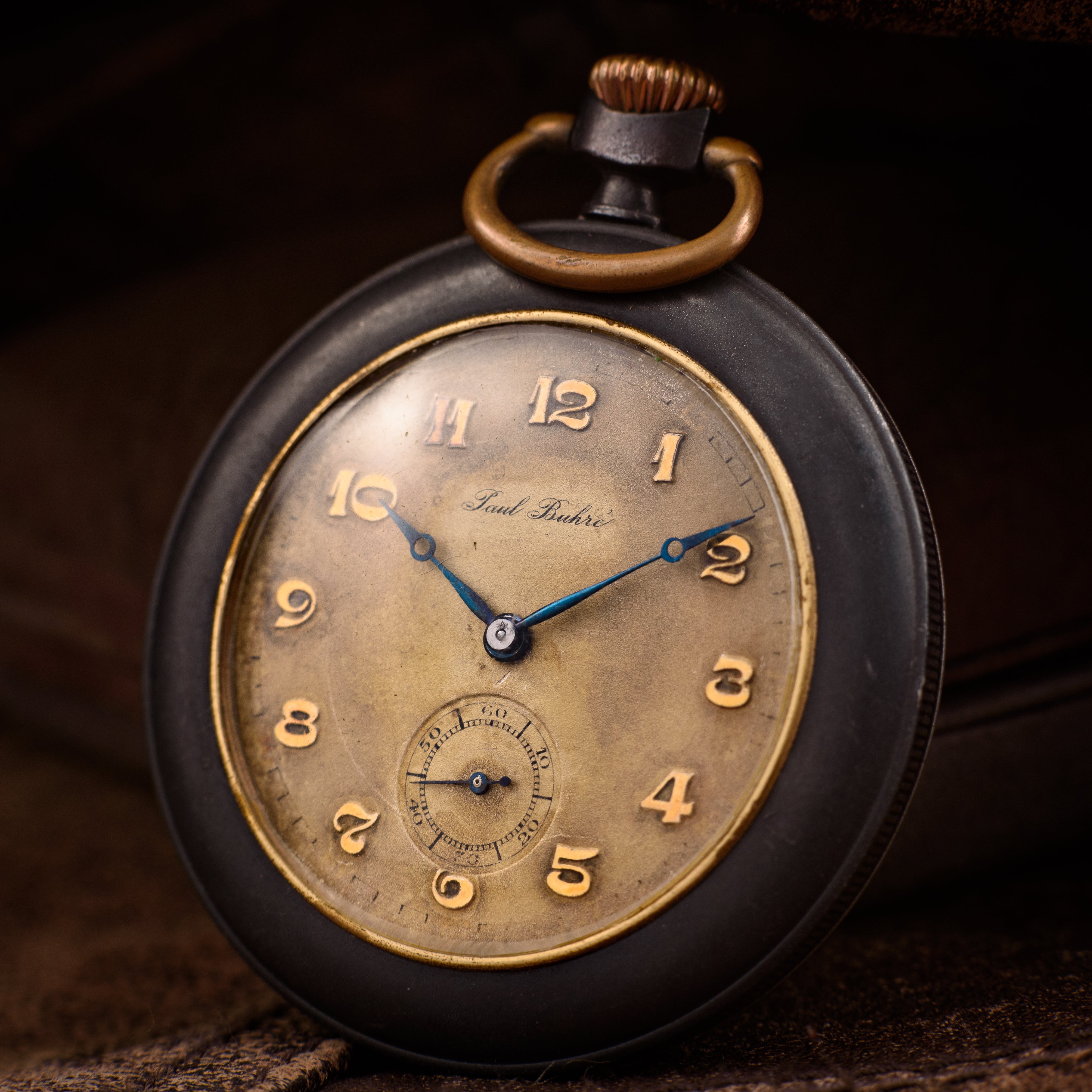 Paul Buhre pocket watch, can be converted into a wristwatch