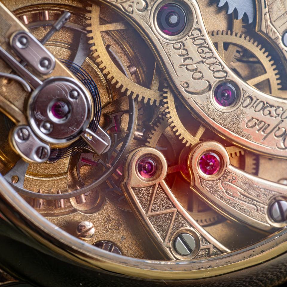 Gold Patek Philippe Geneve Watch. Movement 1925