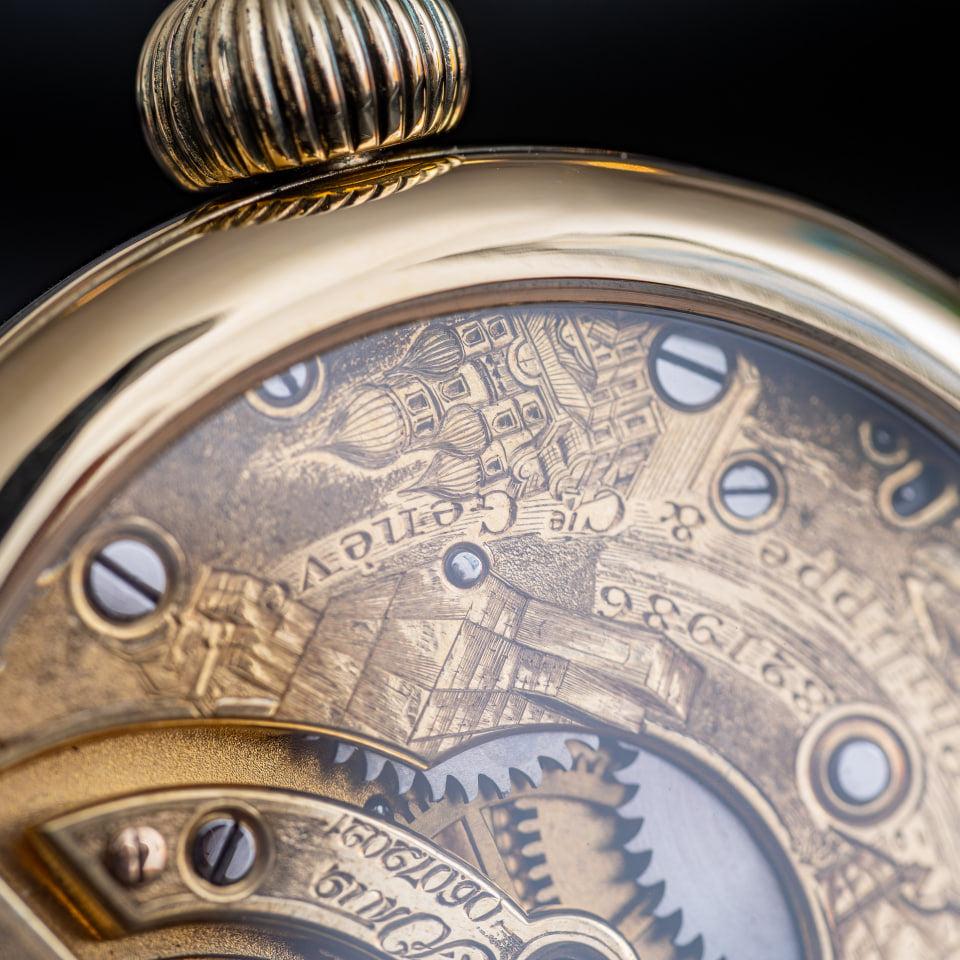 Gold Patek Philippe Geneve Watch. Movement 1925