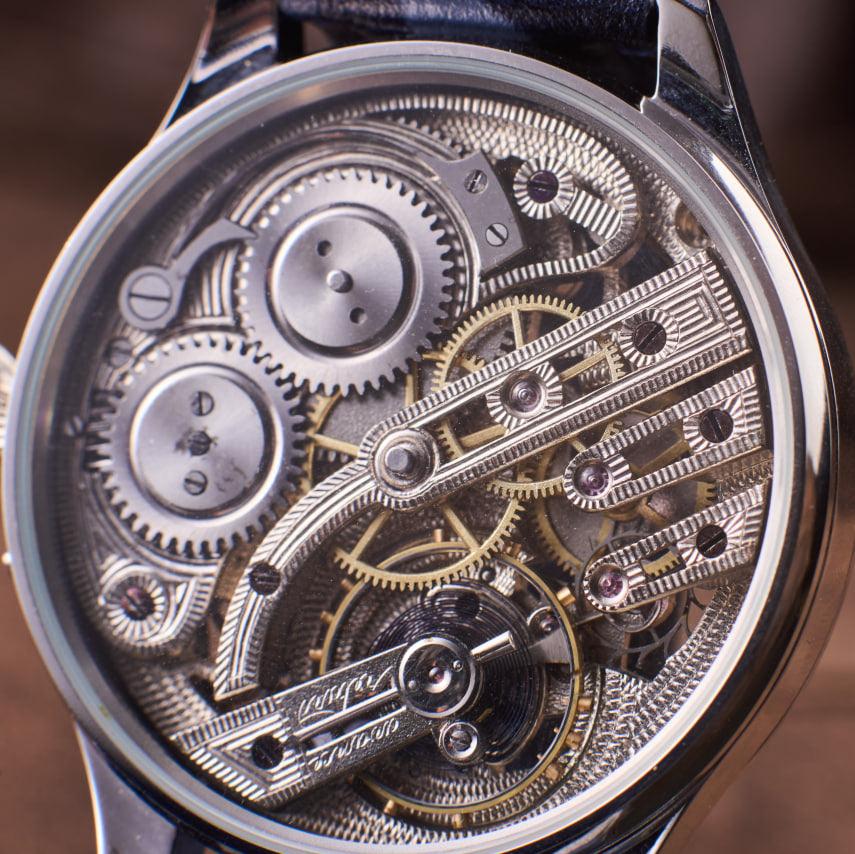 LeCoultre - Hellpilot, 48mm movement of 1900s