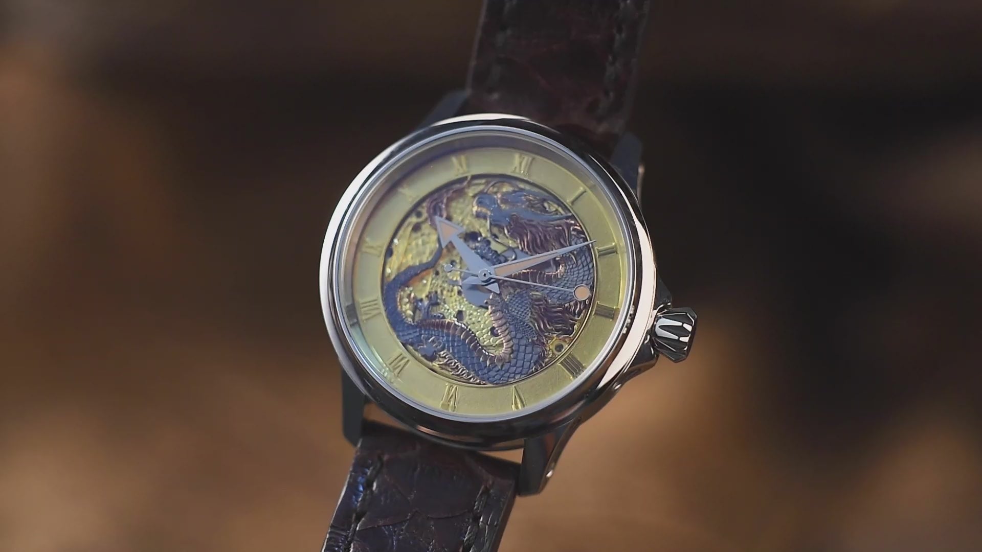 Mole custom watch, Model: Dragon V2, Movement: ETA 2824