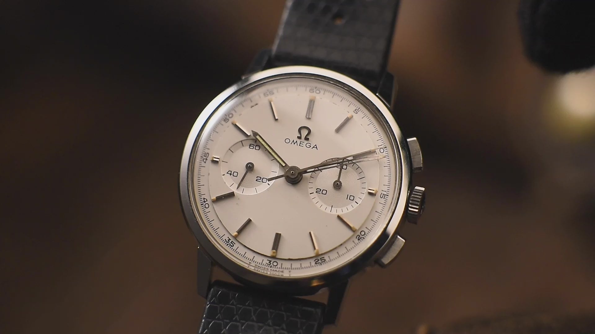 Omega watch vintage chronograph, model of 1970s