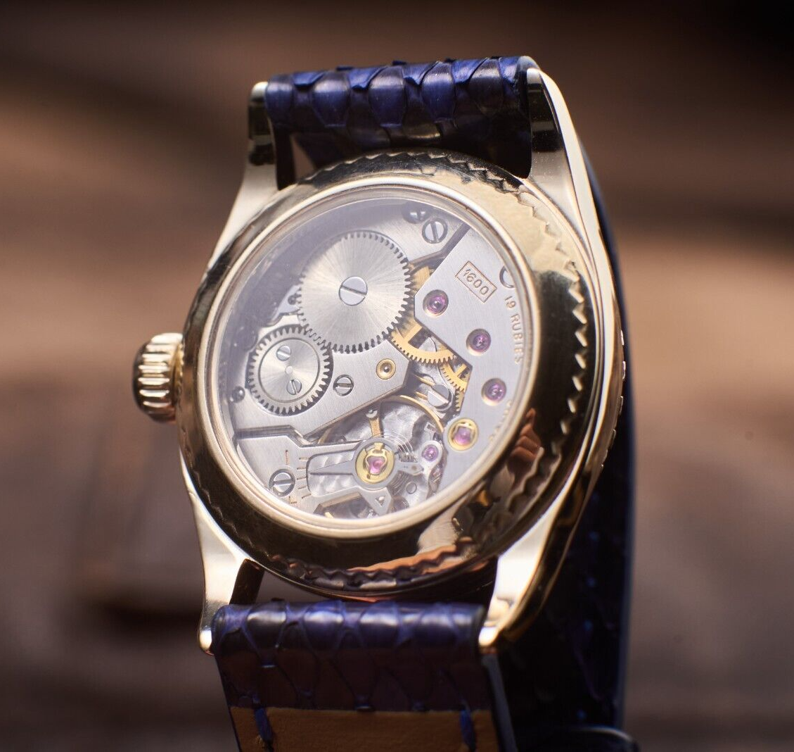 White Gold Rolex Cellini Swiss Watch Vintage Mechanical