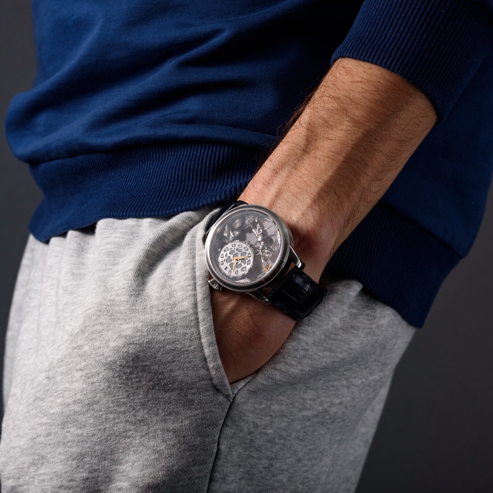 The Little Prince Watch Mechanical Engraved Swiss Water Resistant wristwatch