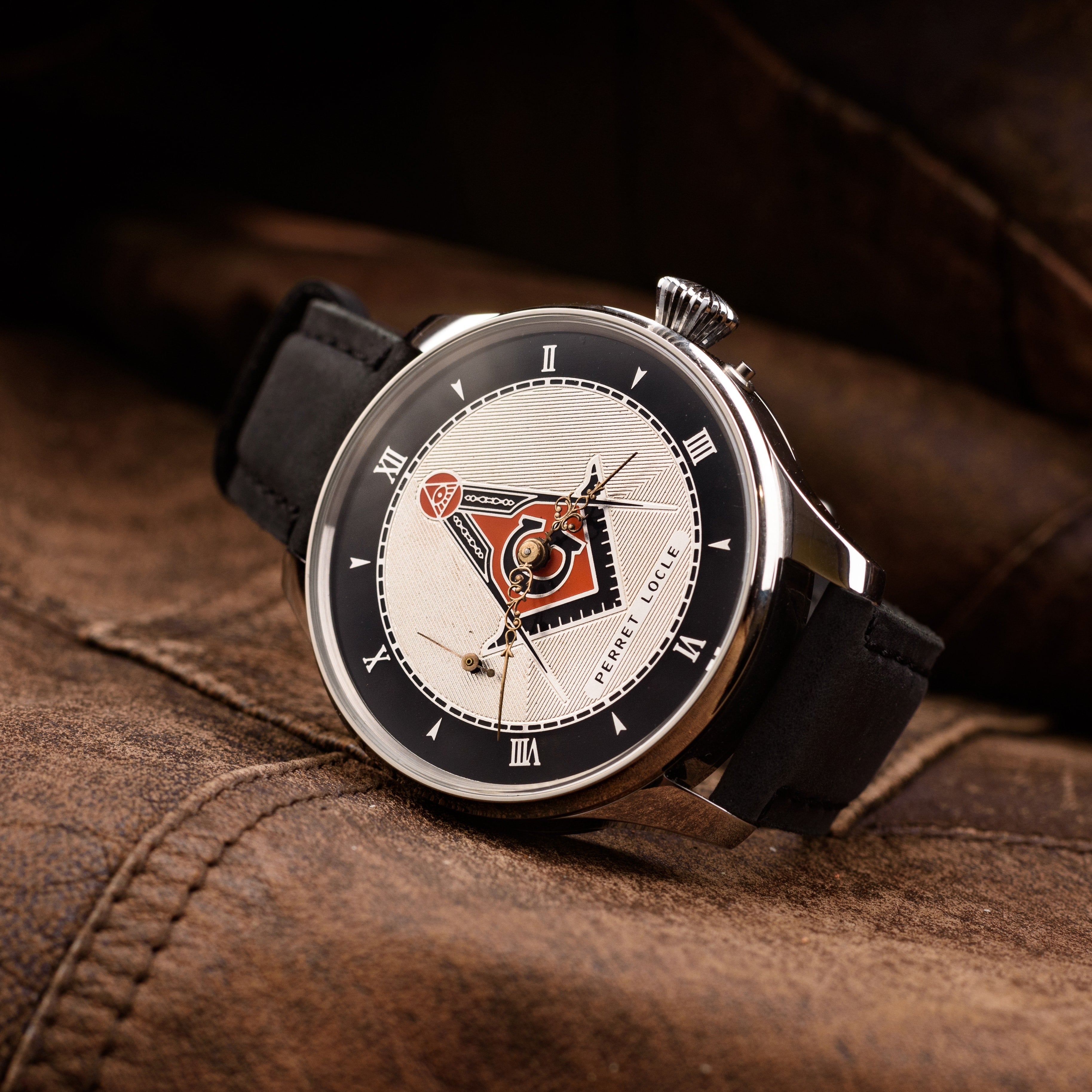 Perret Locle Watch. Shadow Time. Movement 1890