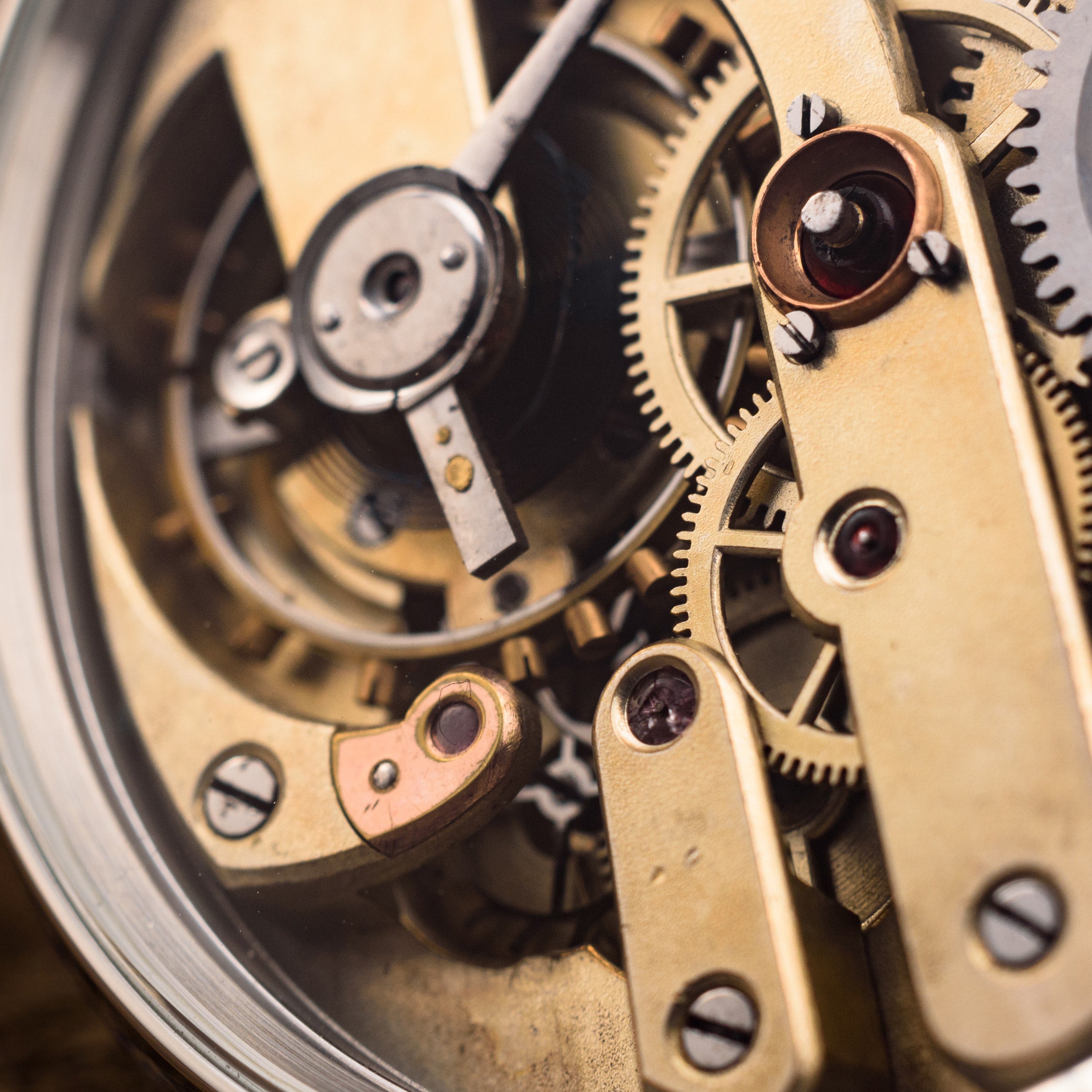 Perret Locle Watch. Shadow Time. Movement 1890