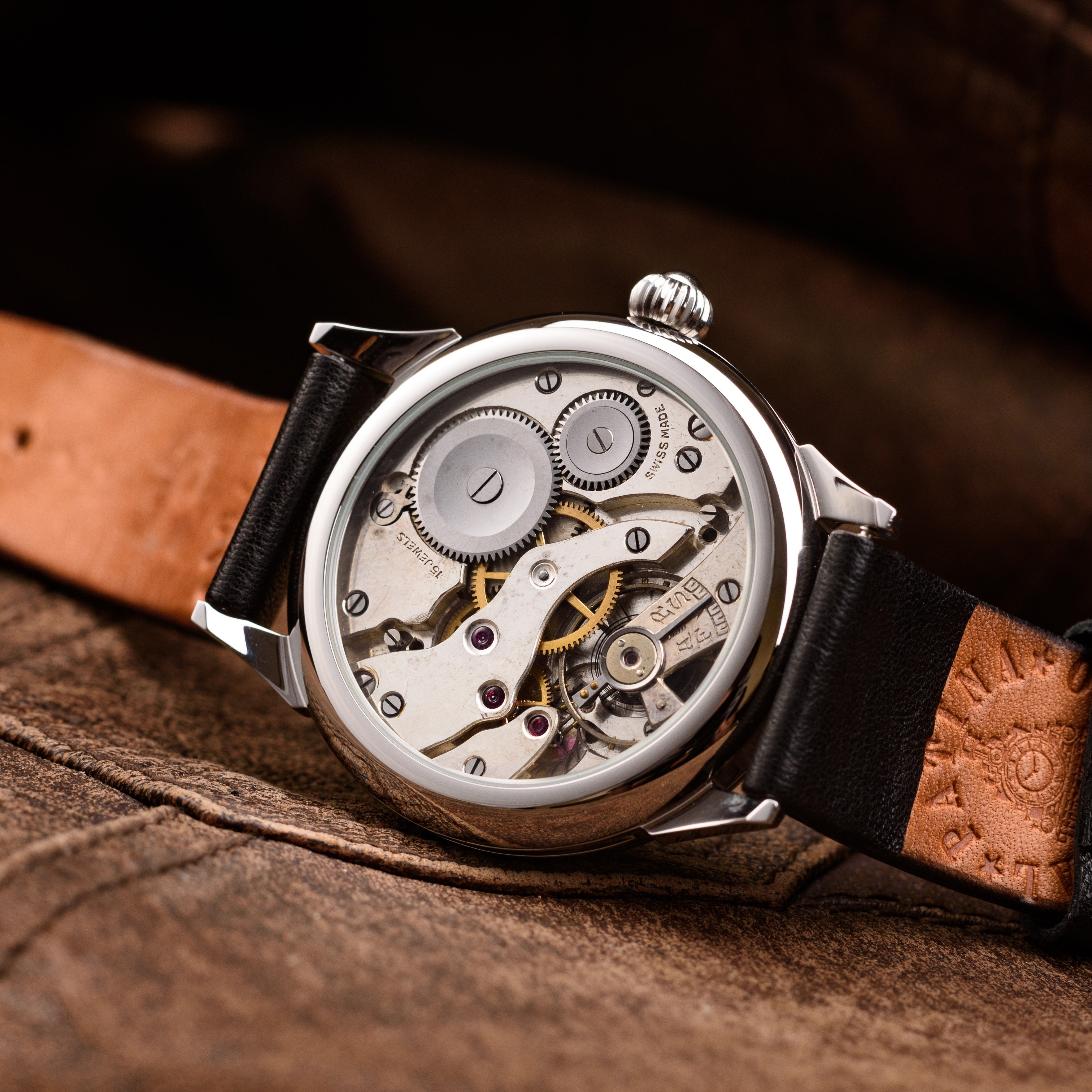 Mido Classic Watch. Black Hole. Movement 1930