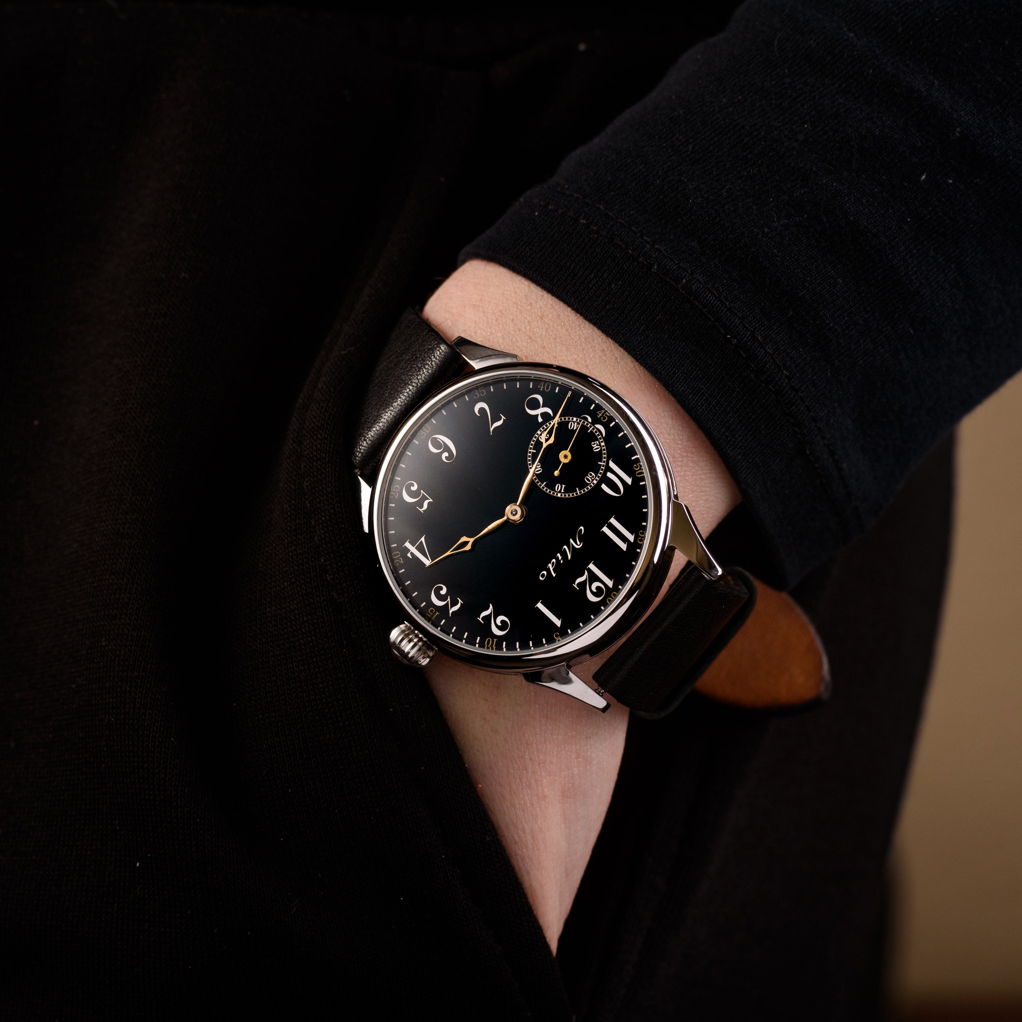 Mido Classic Watch. Black Hole. Movement 1930