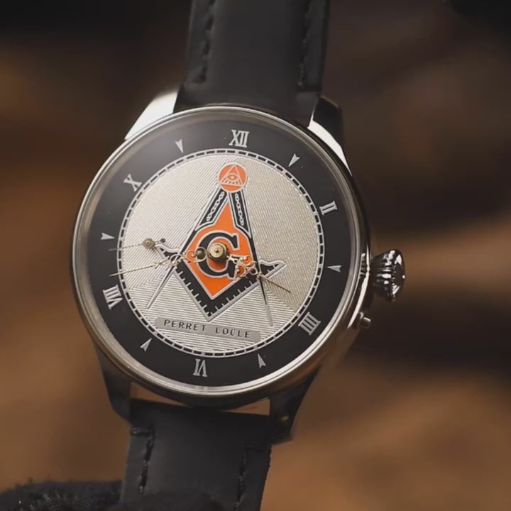Perret Locle Watch. Shadow Time. Movement 1890